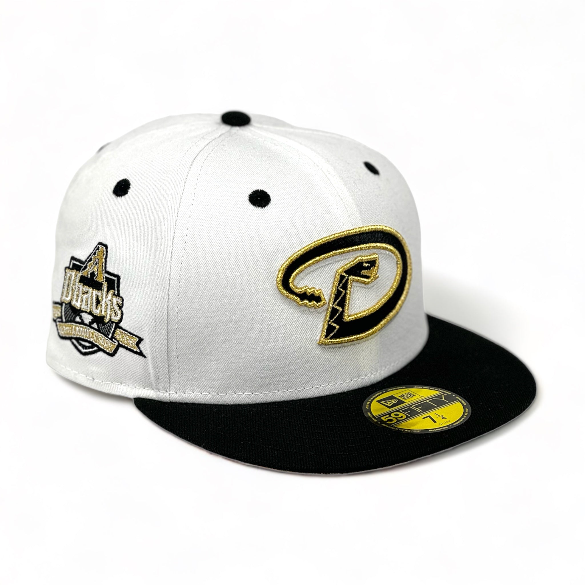 ARIZONA DIAMONDBACKS (10TH ANNIVERSARY) NEW ERA 59FIFTY FITTED (GOLD UNDER VISOR)