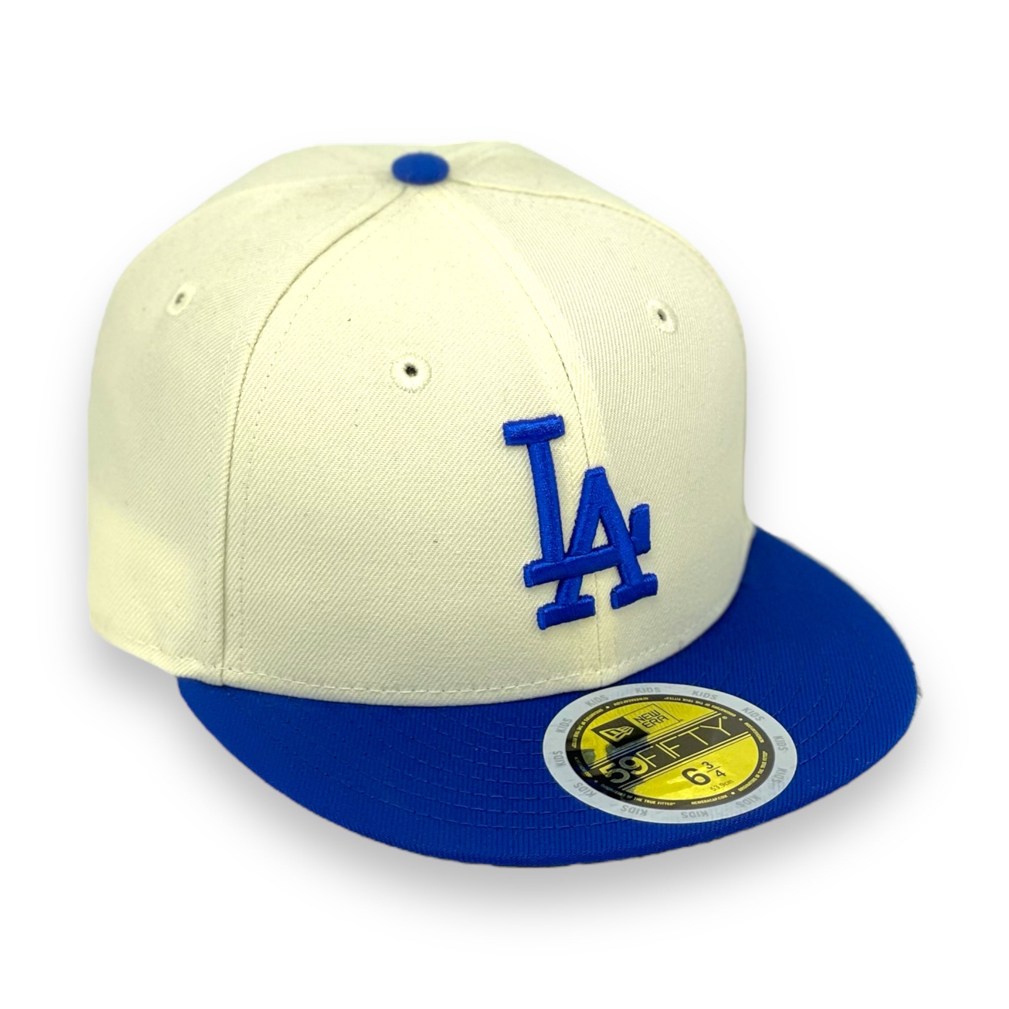 “KIDS” - LOS ANGELES DODGERS (OFF-WHITE) NEW ERA 59FIFTY FITTED