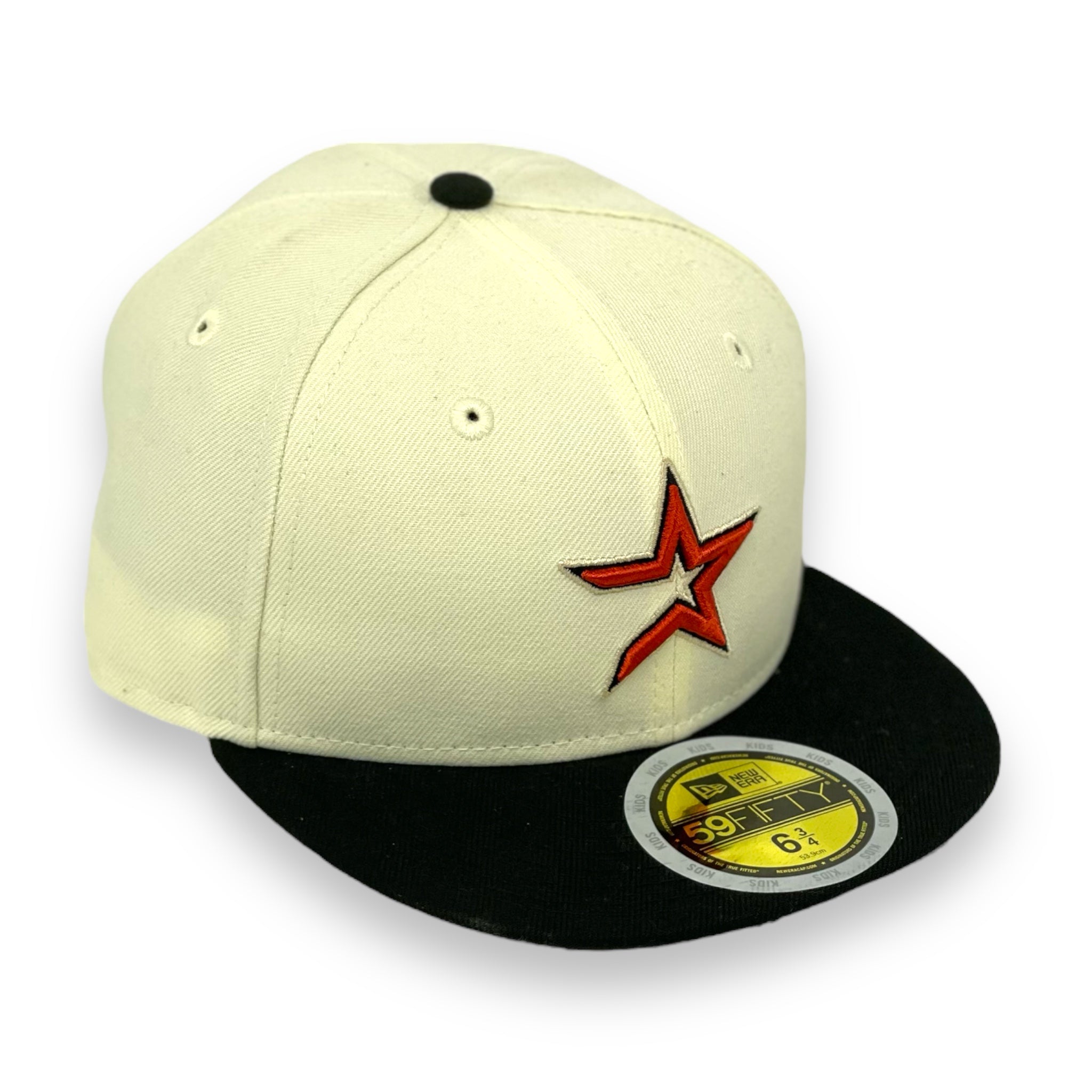KIDS - HOUSTON ASTROS (OFF-WHITE) NEW ERA 59FIFTY FITTED