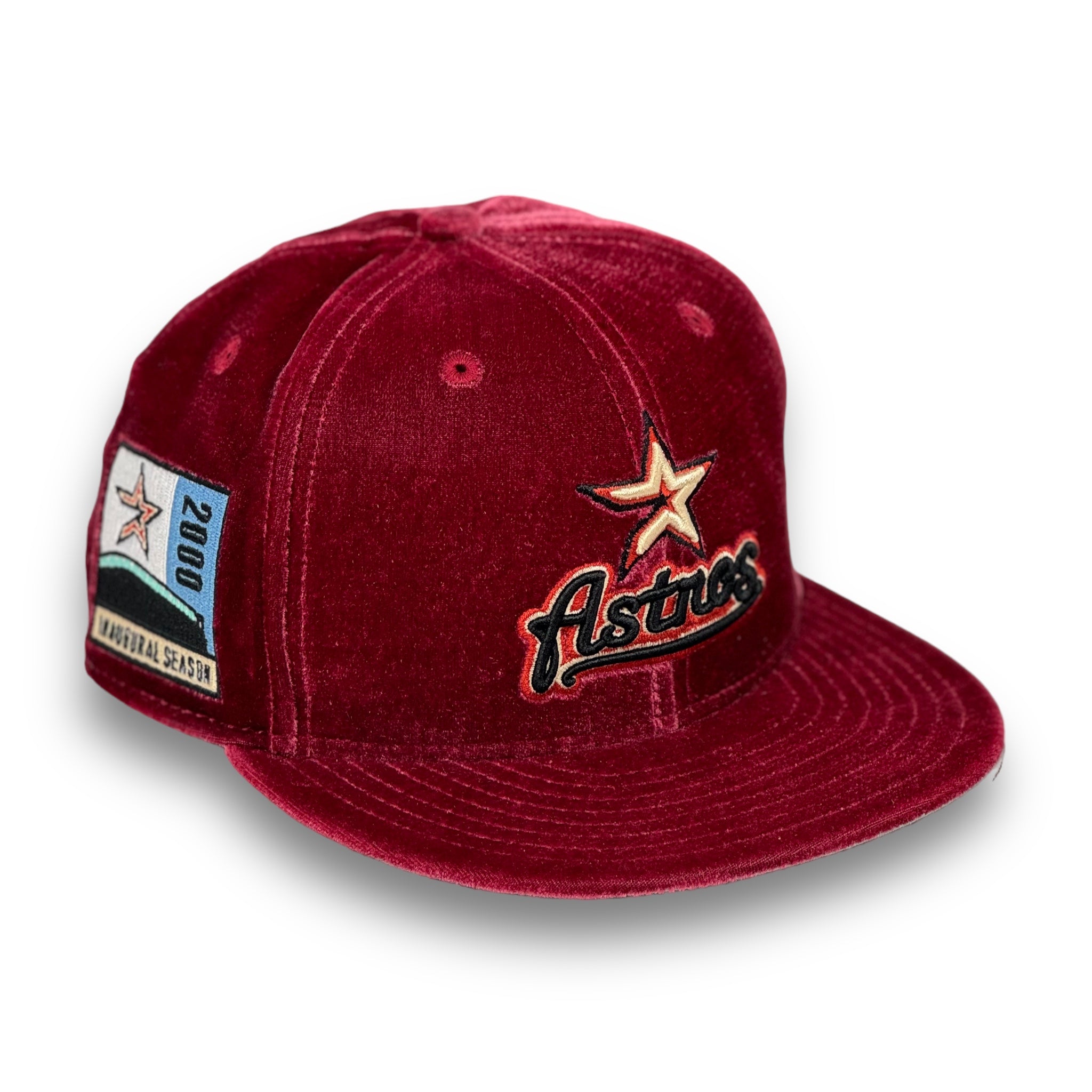 HOUSTON ASTROS (CARDINAL VELVET) (2000 INAUGURAL SEASON) NEW ERA 59FIFTY FITTED