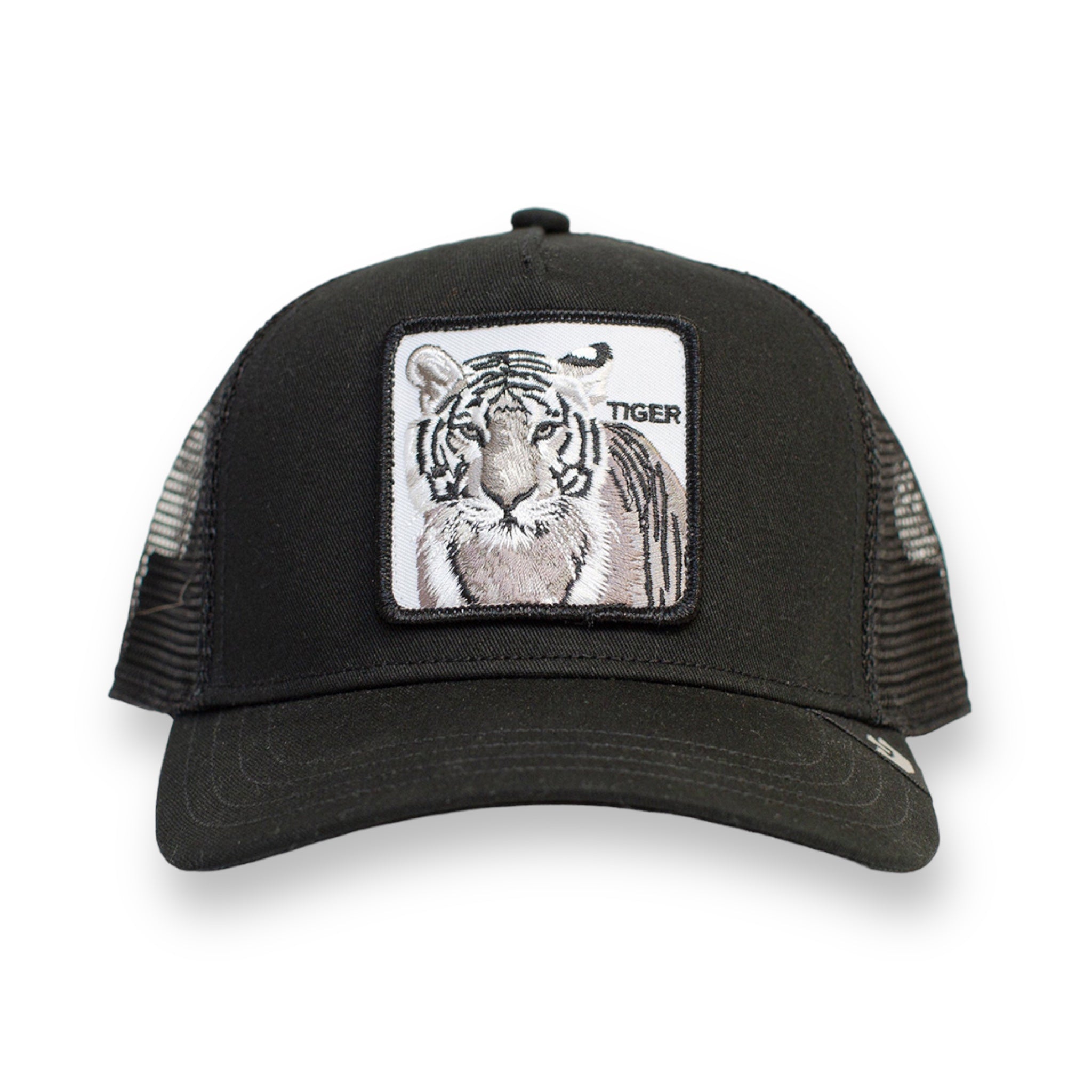 GOORIN BROS SILVER TIGER (BLACK) TRUCKER SNAPBACK