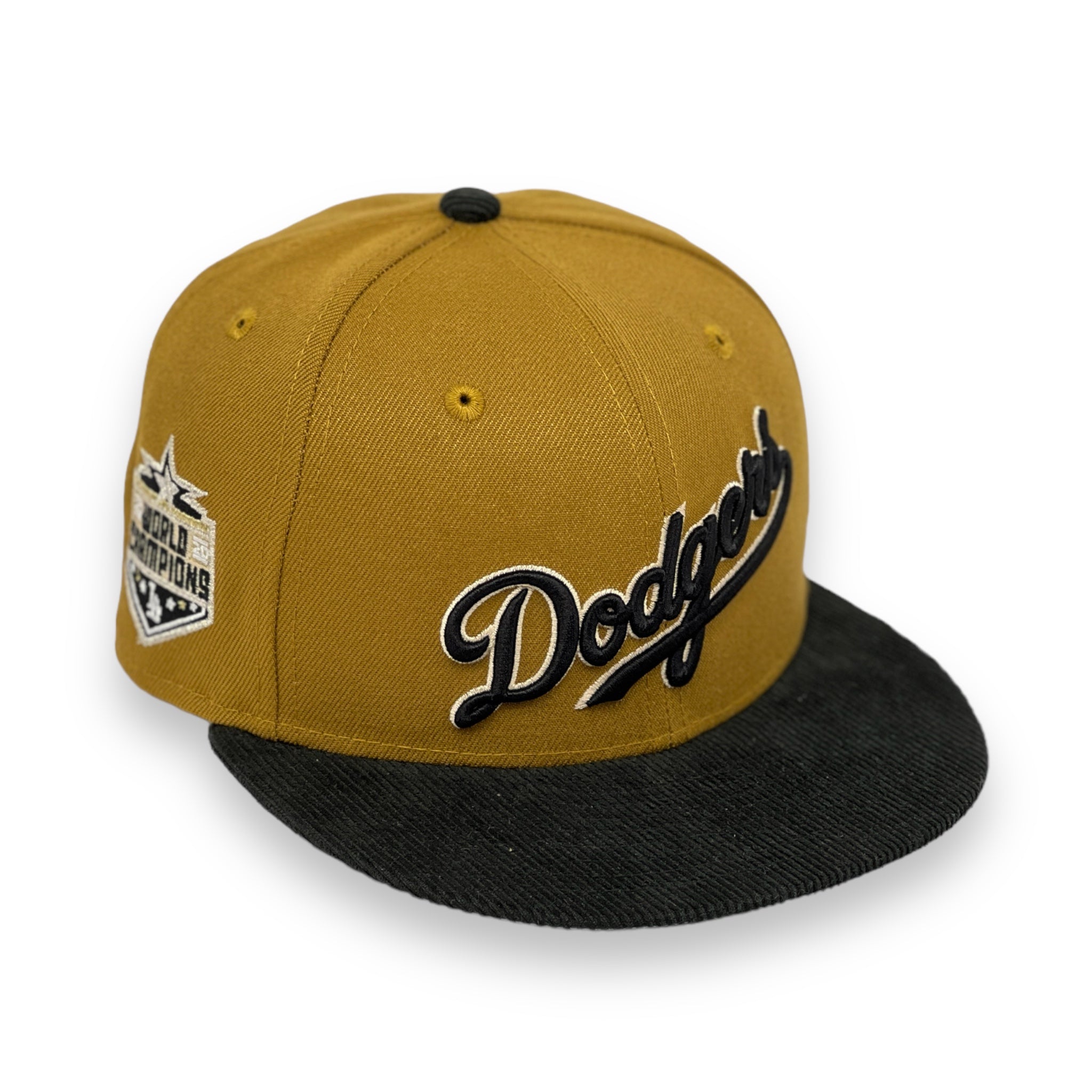 LOS ANGELES DODGERS (OLD GOLD) (2020 WORLDSERIES) NEW ERA 59FIFTY FITTED