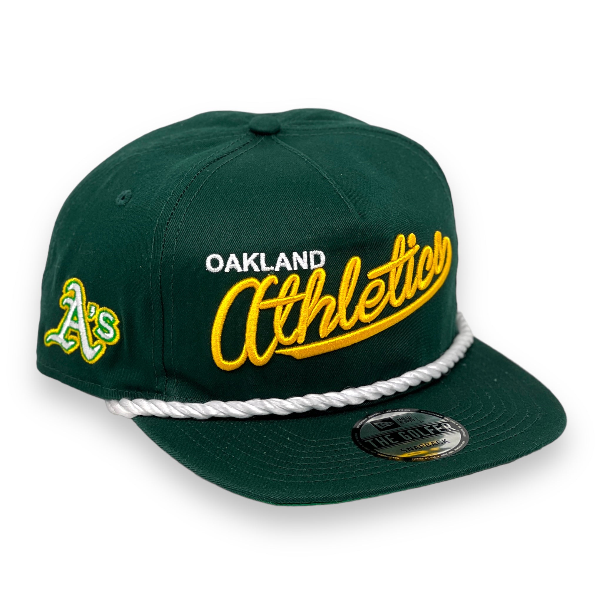 OAKLAND ATHLETICS GOLFER NEW ERA SNAPBACK –