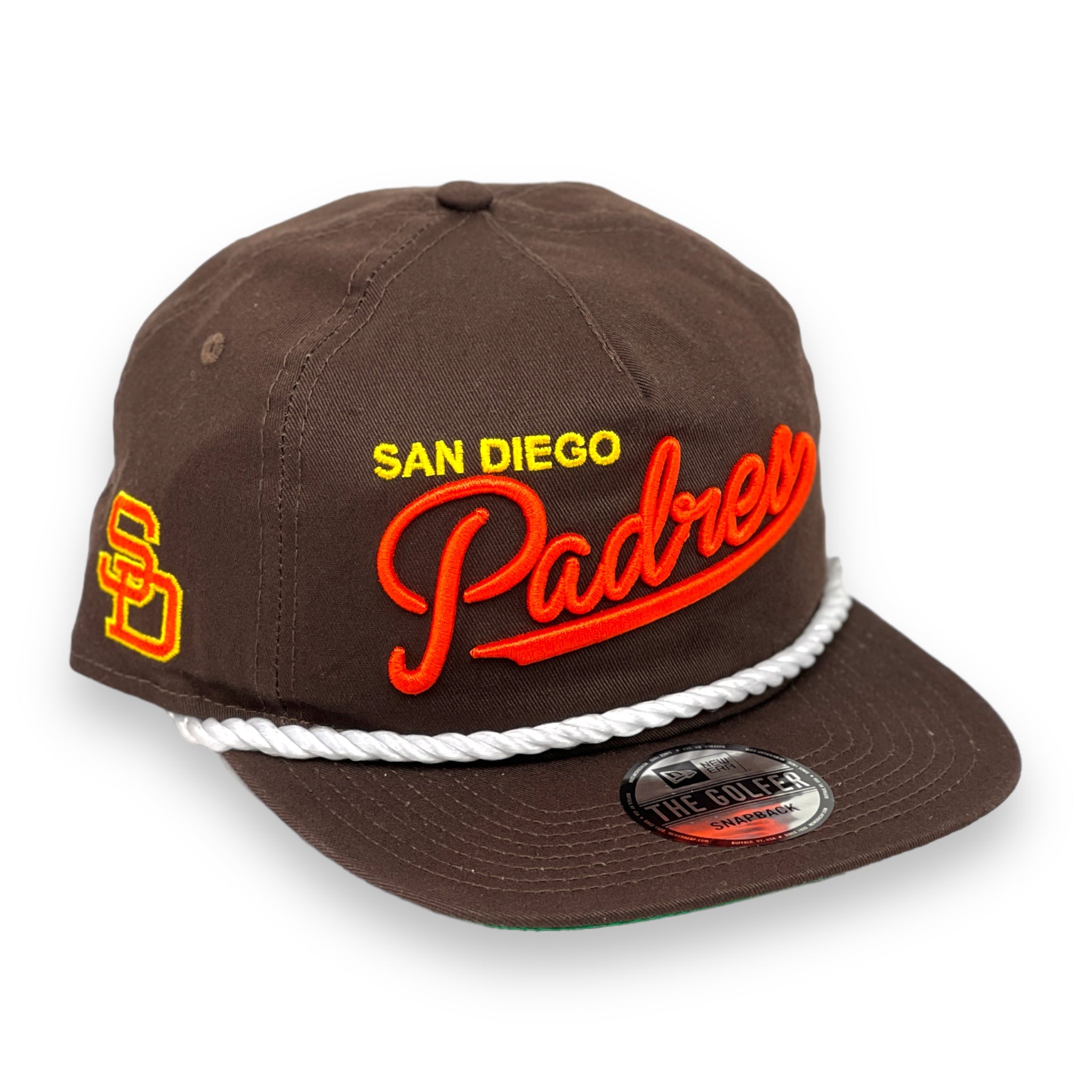 SAN DIEGO PADRES GOLFER NEWERA SNAPBACK –