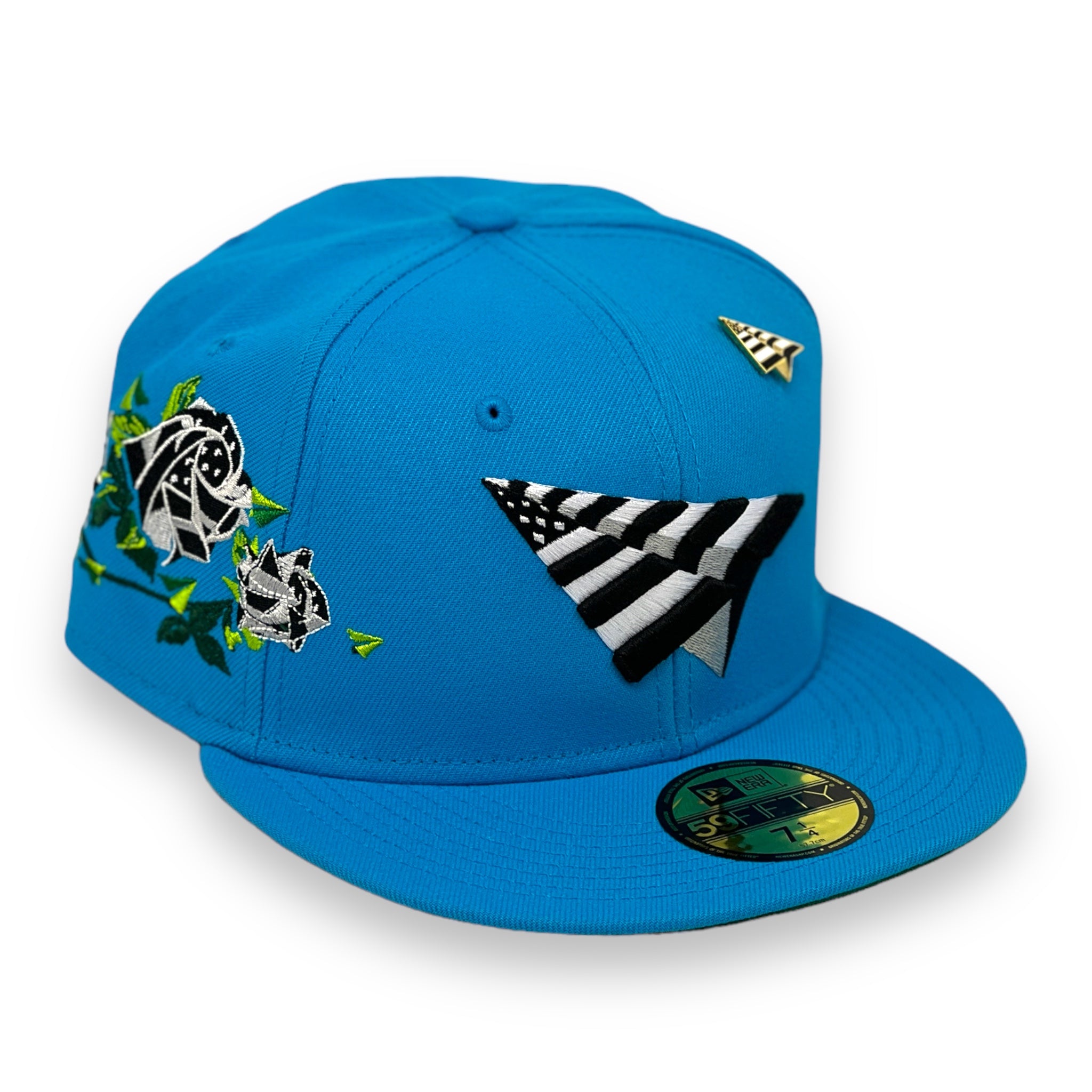 PAPER PLANES (BLUE FANATIC) ROSES CROWN 59FIFTY FITTED