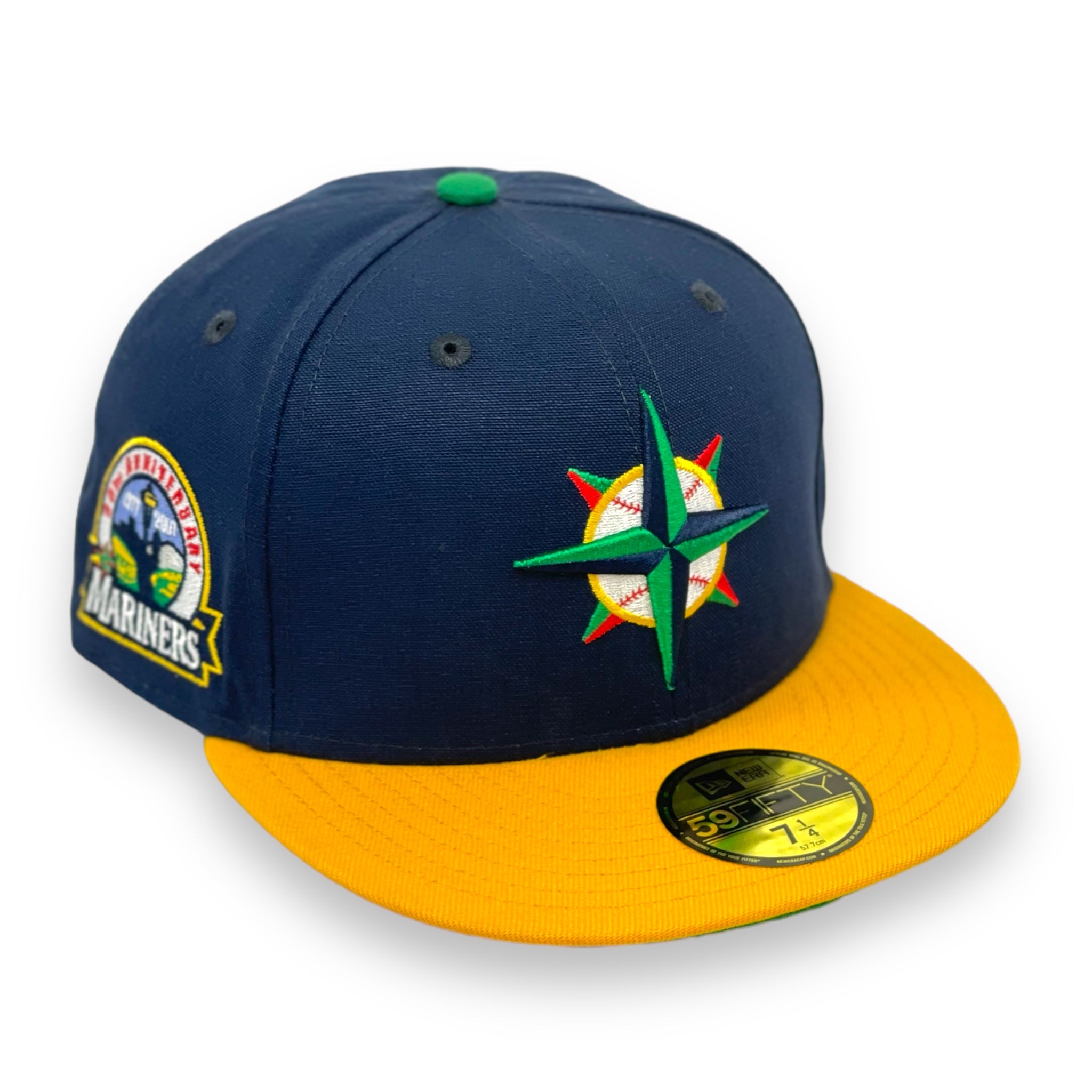 SEATTLE MARINERS (30TH ANNIVERSARY) NEW ERA 59FIFTY FITTED (GREEN UNDER VISOR)