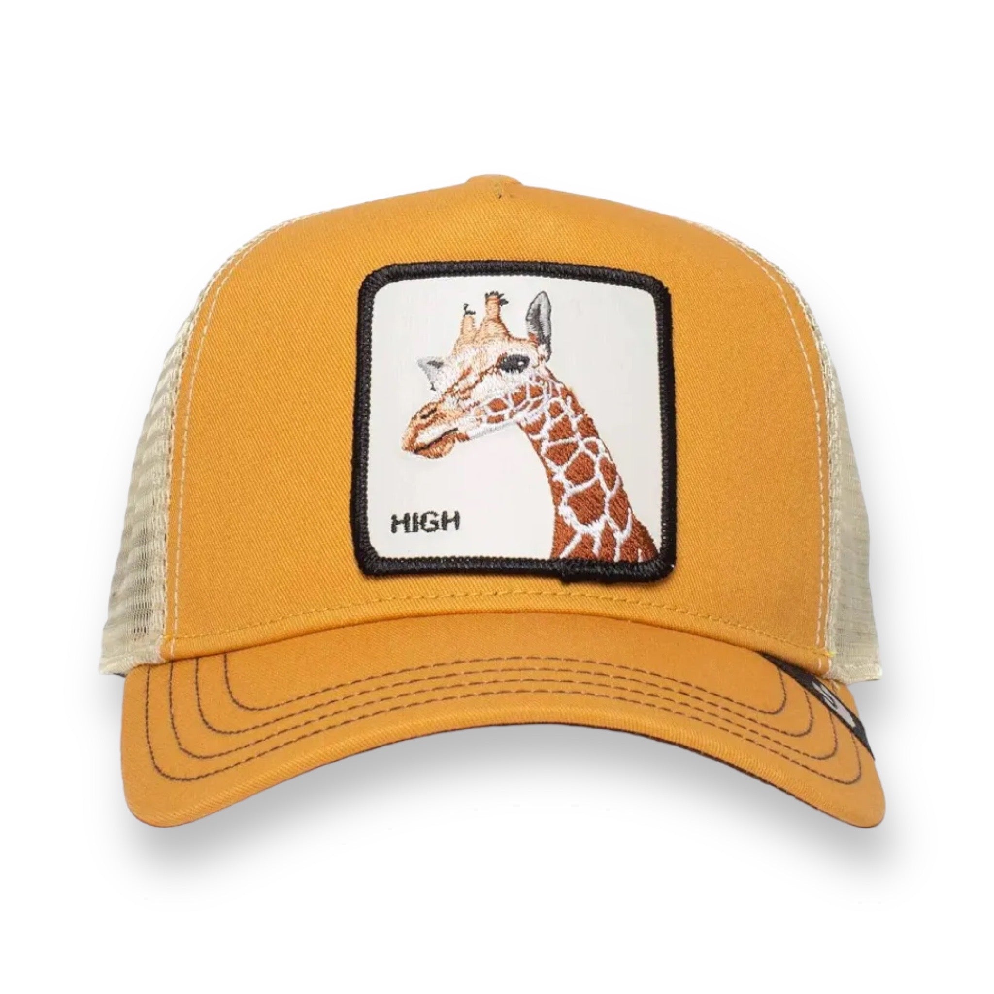 GOORIN BROS SO HIGH (TAN) (GIRAFFE) TRUCKER SNAPBACK