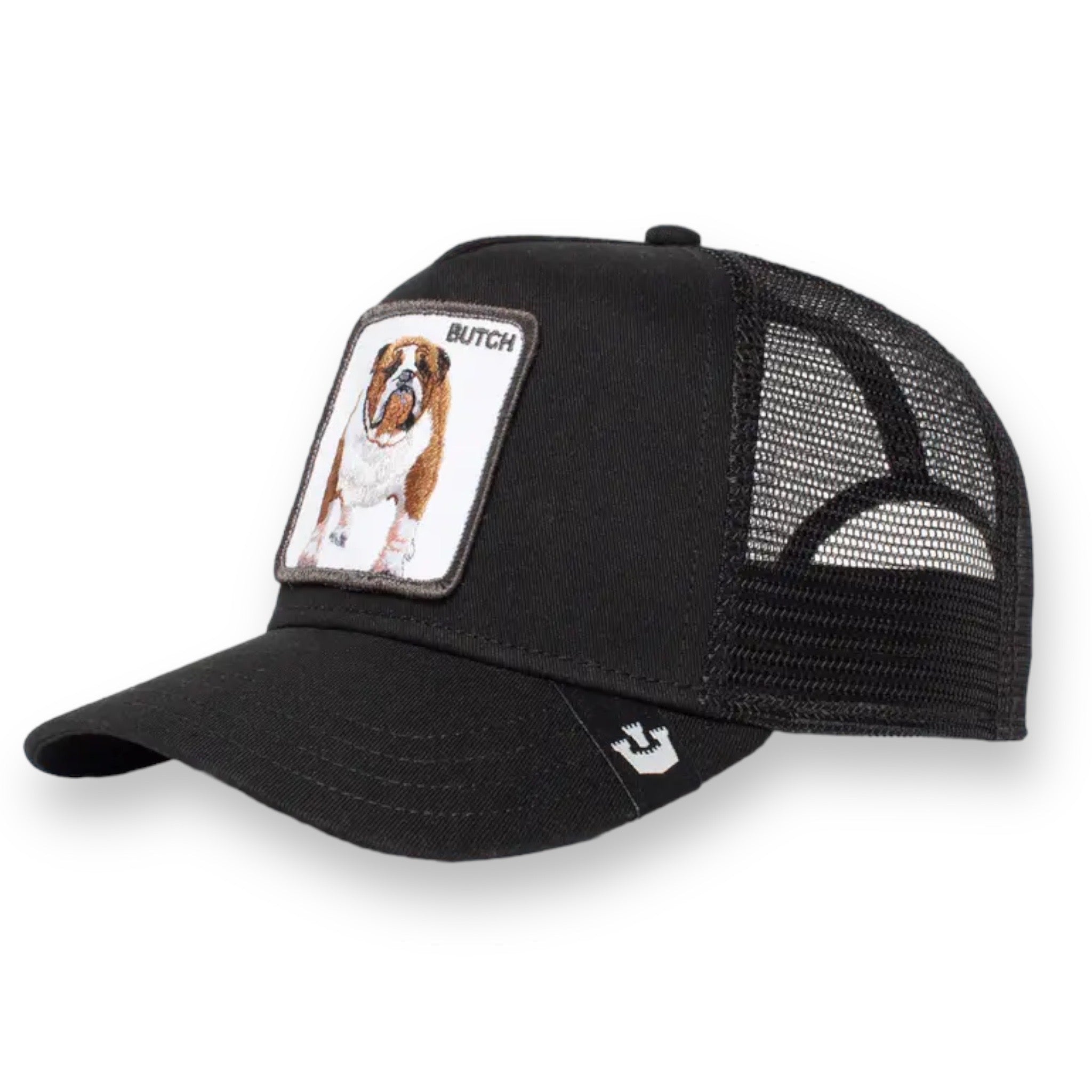 GOORIN BROS BRUTUS DRAKE (BLACK) TRUCKER SNAPBACK (BUTCH)