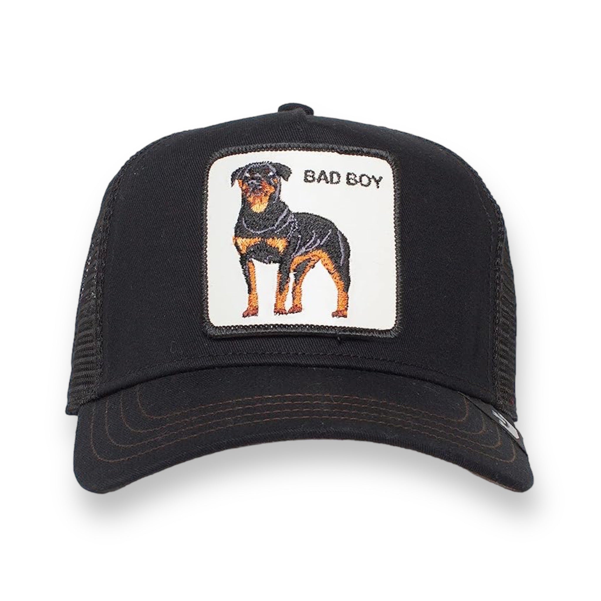 GOORIN BROS (KIDS) NAUGHTY PUP (BLACK) TRUCKER MESH SNAPBACK