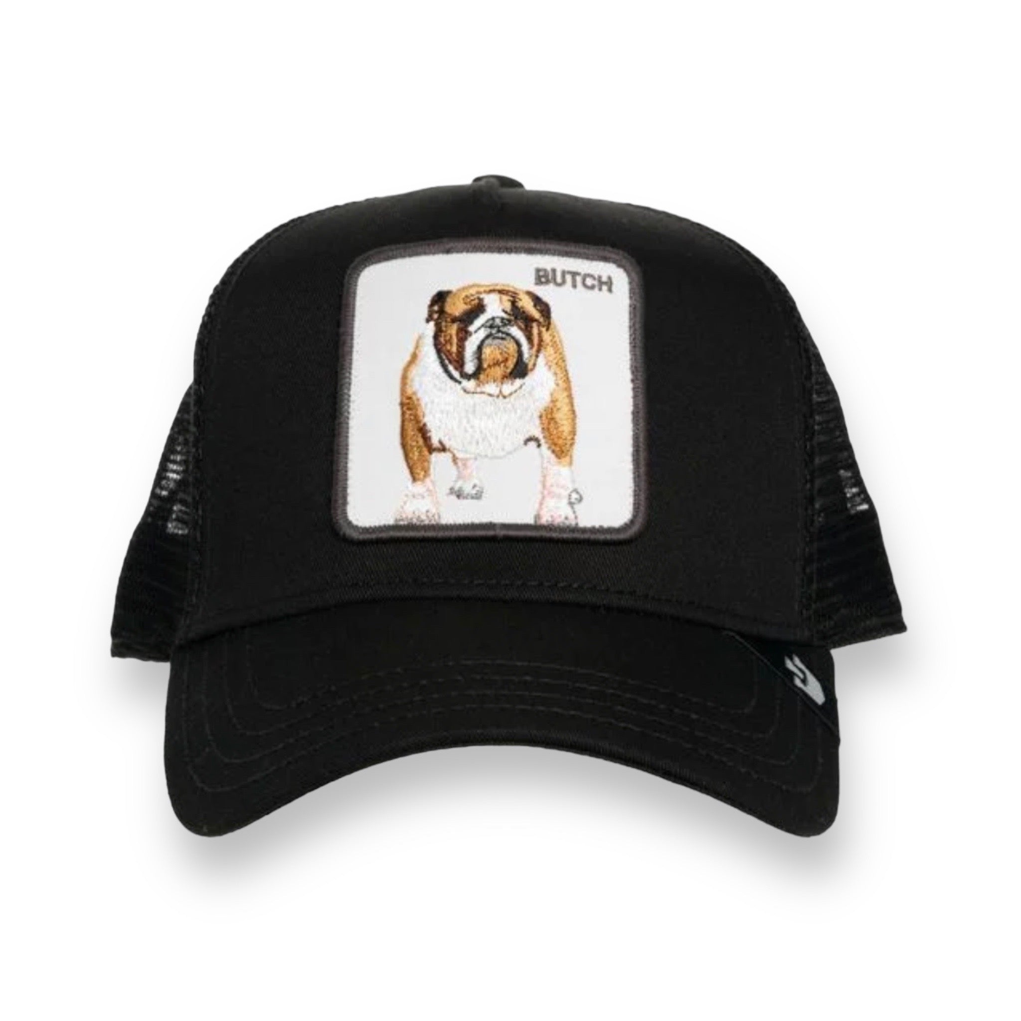 GOORIN BROS BRUTUS DRAKE (BLACK) TRUCKER SNAPBACK (BUTCH)