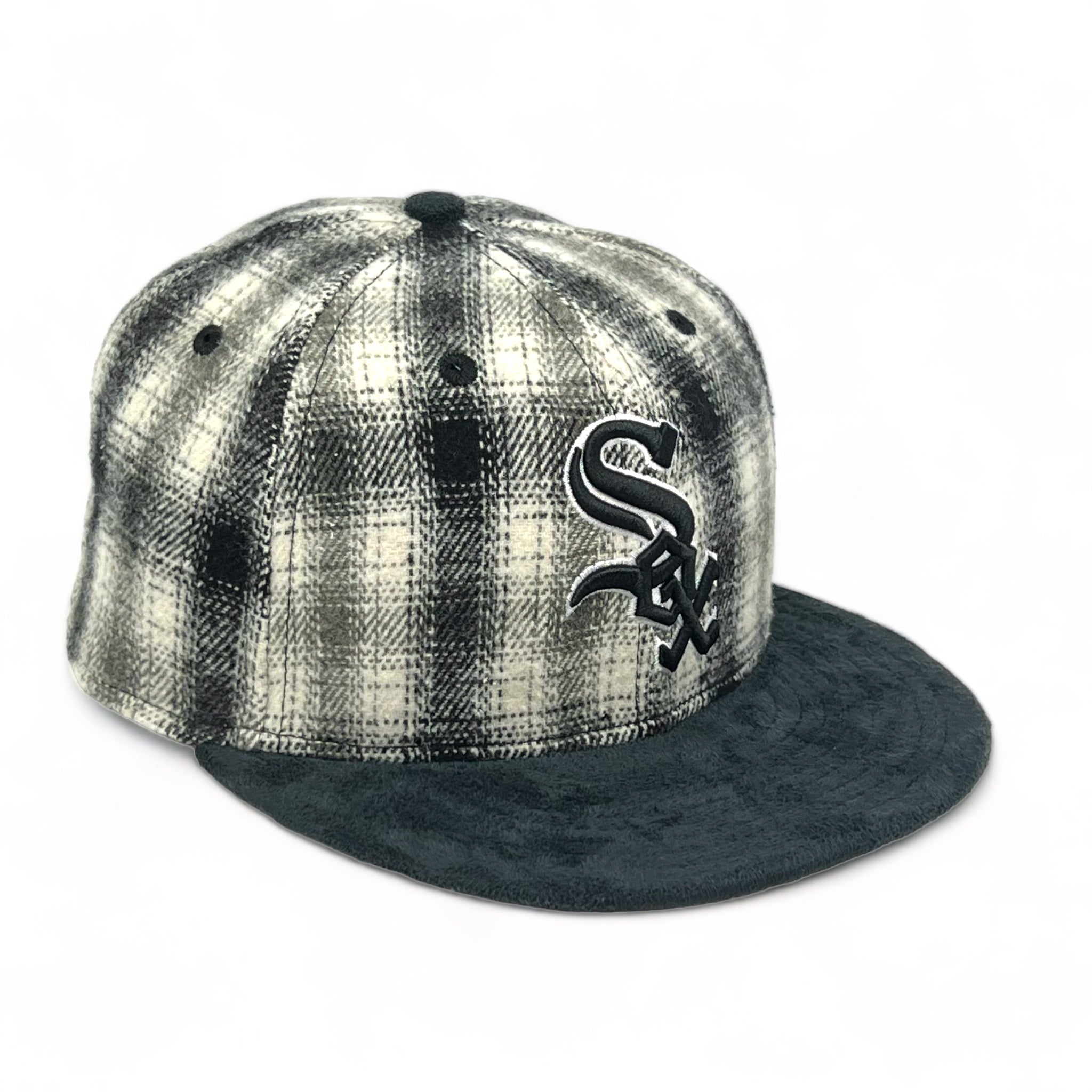CHICAGO WHITE SOX (PLAID FLEECE) NEW ERA 59FIFTY FITTED