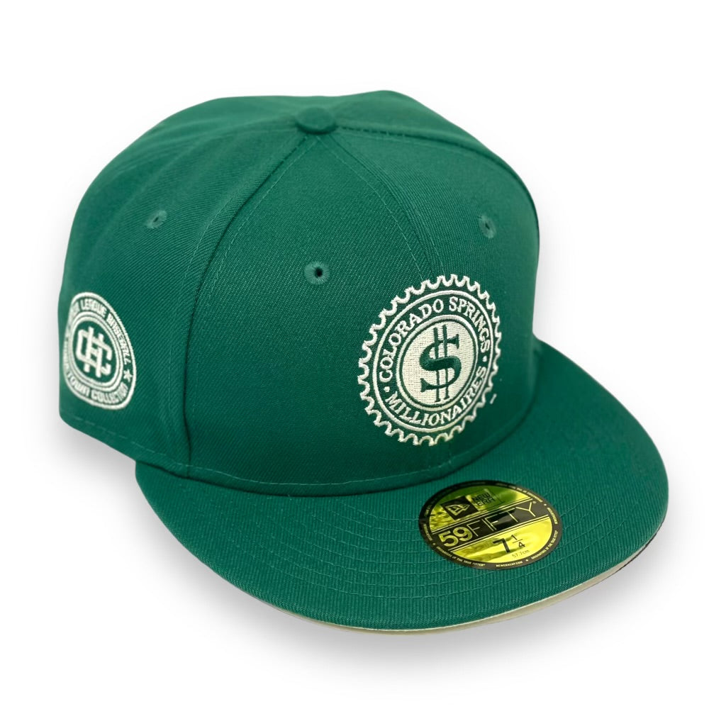 COLORADO SPRINGS MILLIONAIRES (HOMETOWN COLLECTION) NEW ERA 59FIFTY FITTED ( CHROME UNDER VISOR)