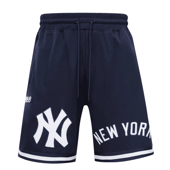 PRO STANDARD NEW YORK YANKEES CLASSIC CHENILLE (NAVY) SHORT