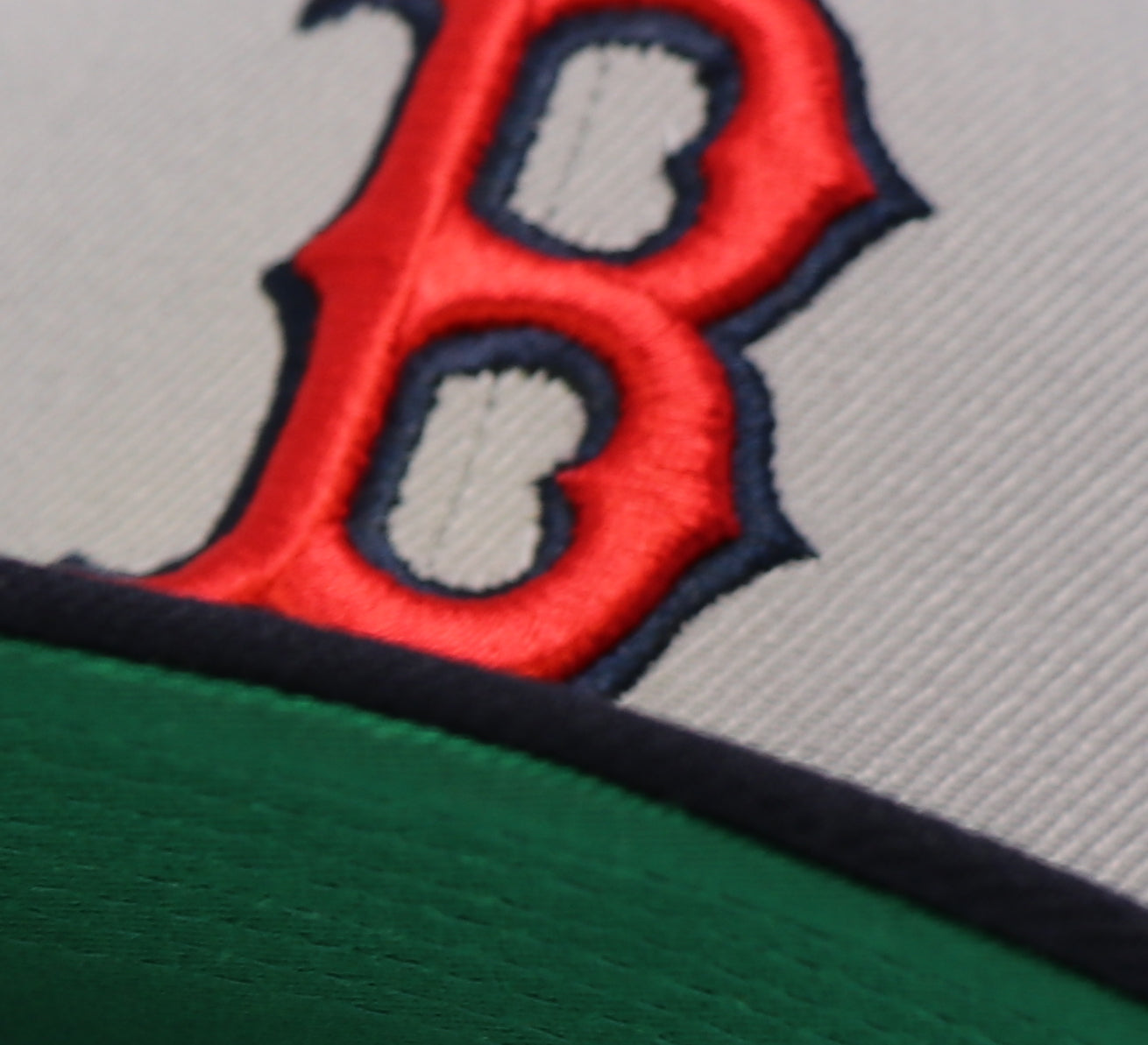 BOSTON REDSOX (GREY) "2007 WS X 1999 ASG" NEW ERA 59FIFTY FITTED (GREEN UNDER VISOR)
