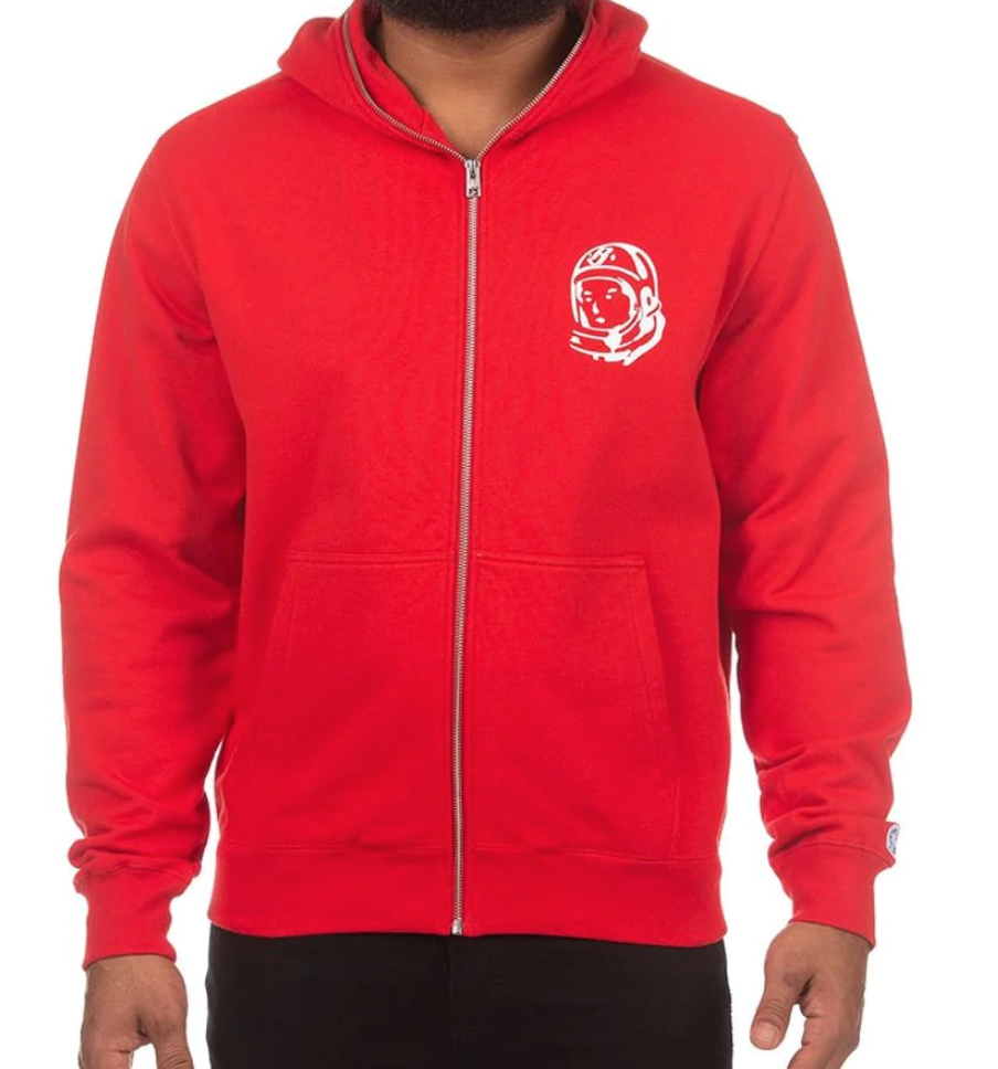 BBC RED HELMET ZIP HOODIE