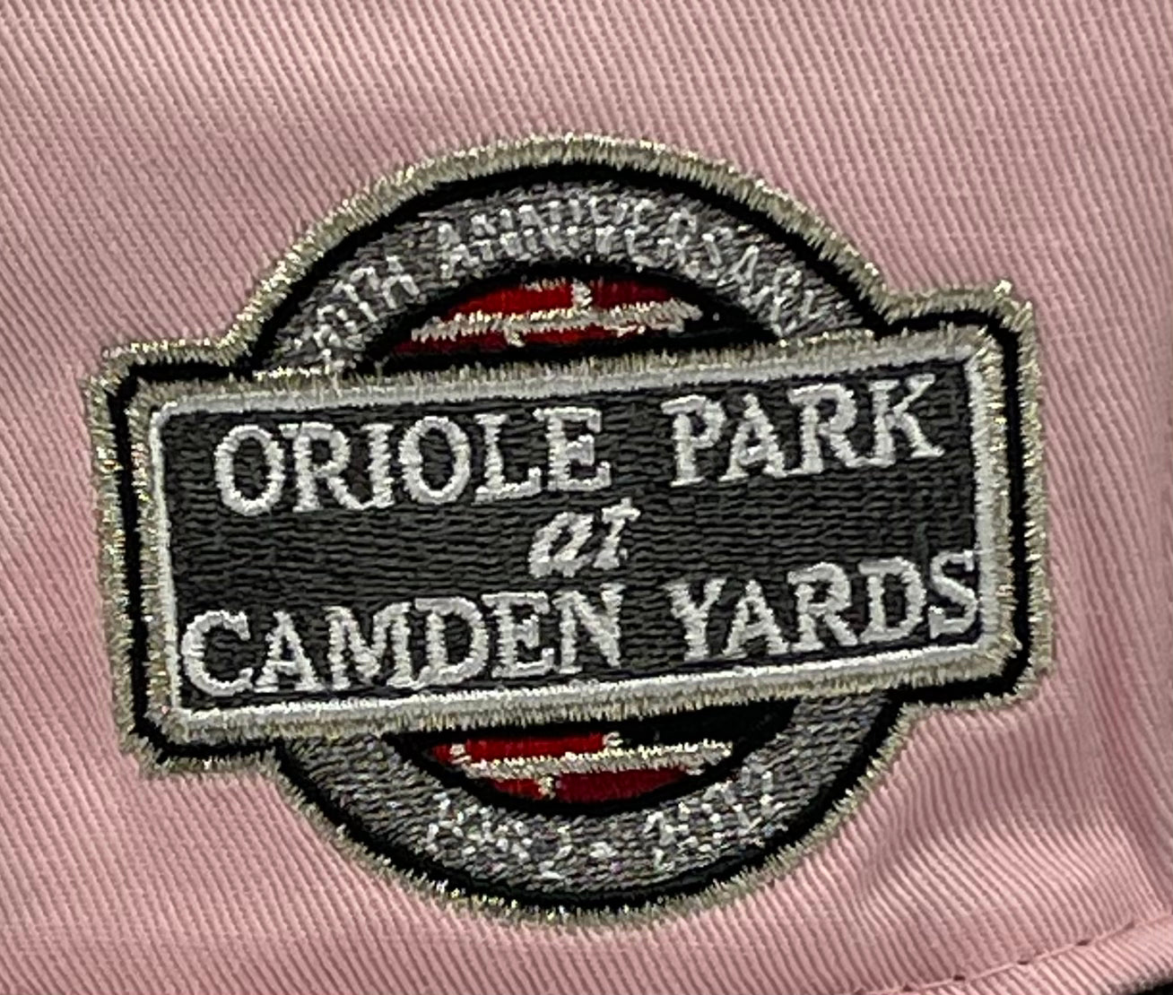 BALTIMORES ORIOLES (PINK) (20TH ANN) "ORIOLE PARK" 59FIFTY FITTED