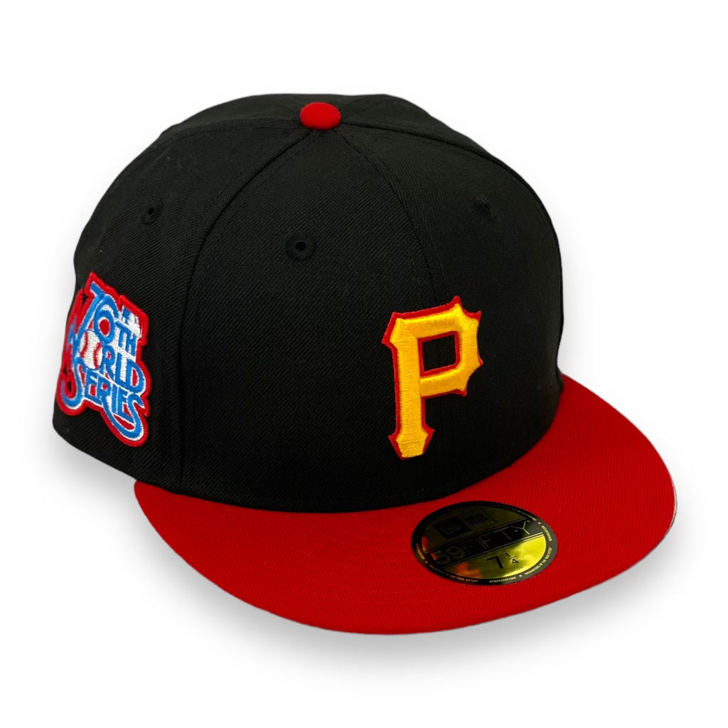 PITTSBURGH PIRATES (1979 WORLD SERIES) NEW ERA 59FIFTY FITTED (RED VISOR)