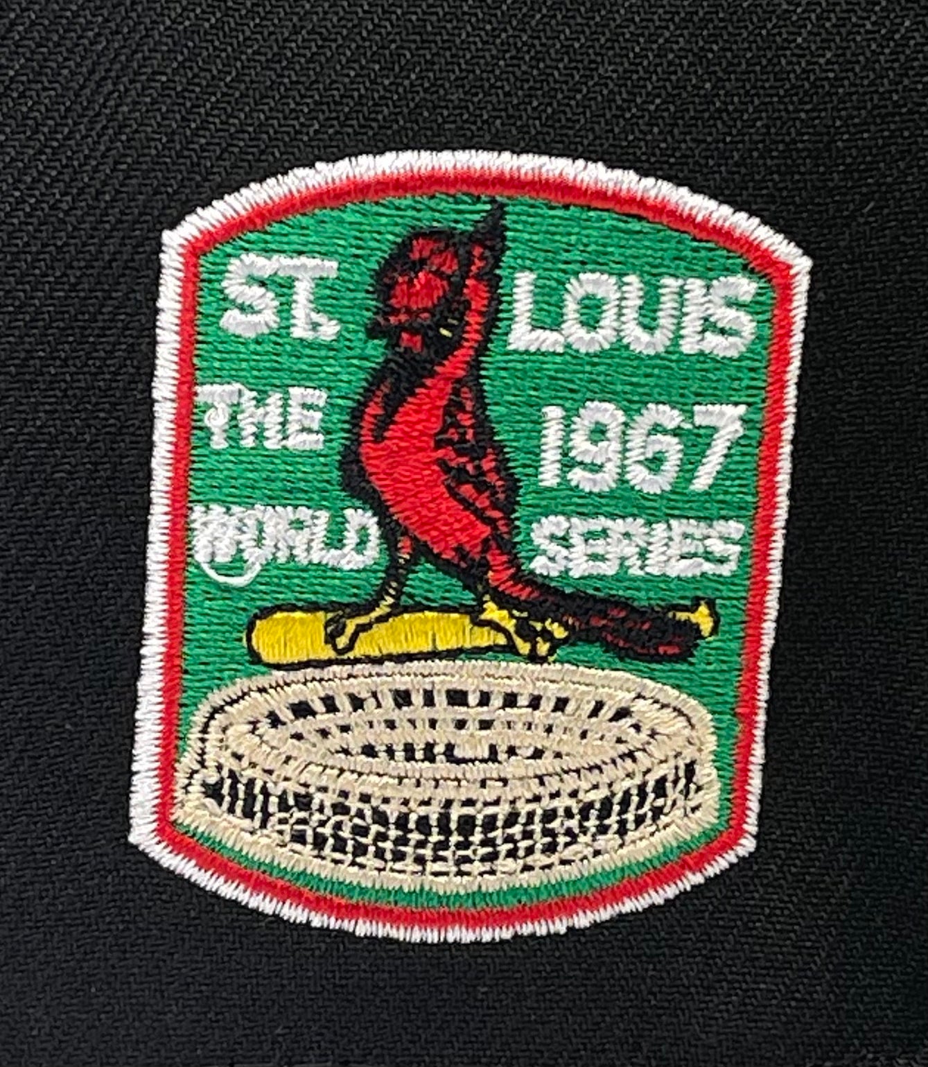 ST LOUIS CARDINALS (1967 WORLD SERIES) NEW ERA 59FIFTY FITTED (GREEN UNDER VISOR)