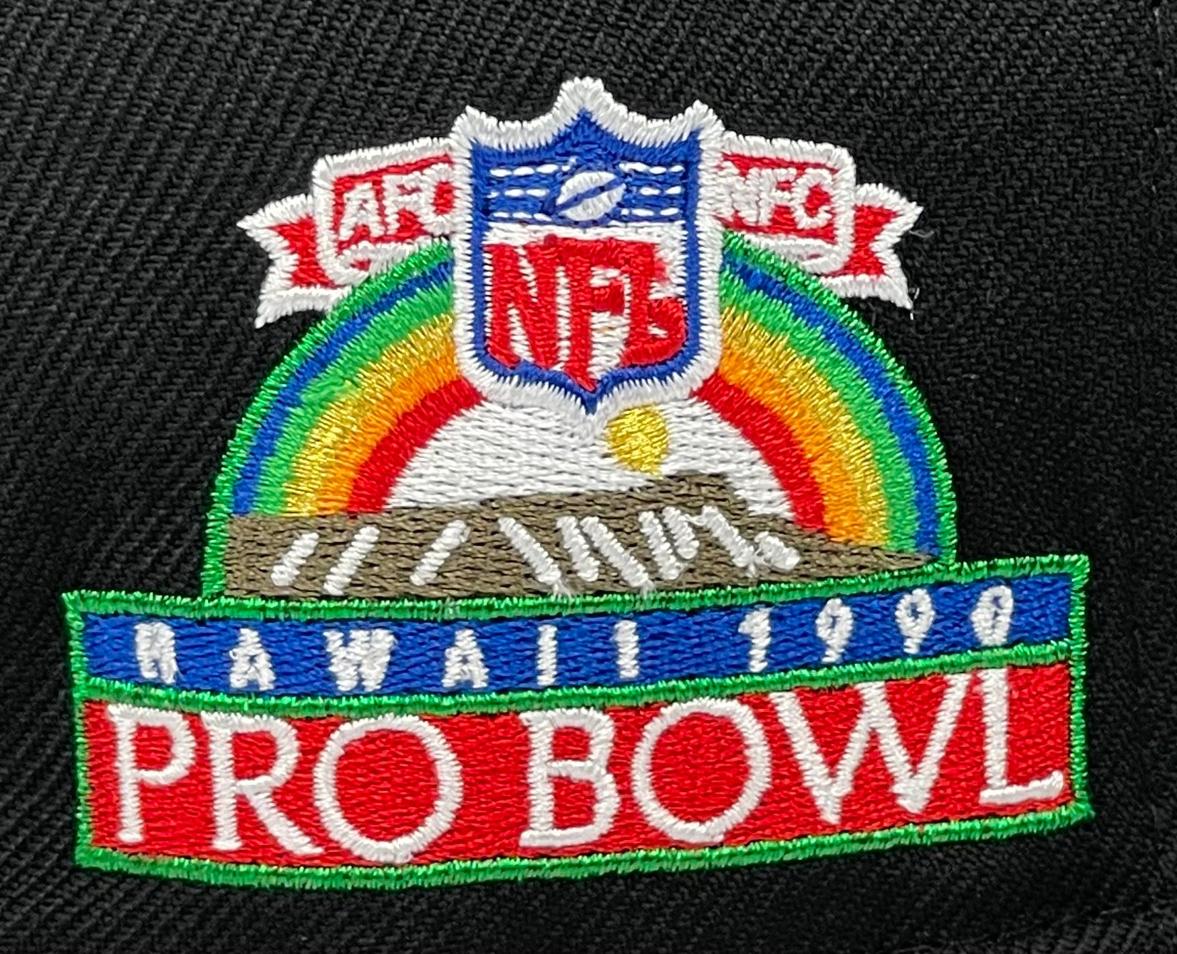 NEW YORK JETS (BLACK) "1990 PRO BOWL" NEW ERA 59FIFTY FITTED
