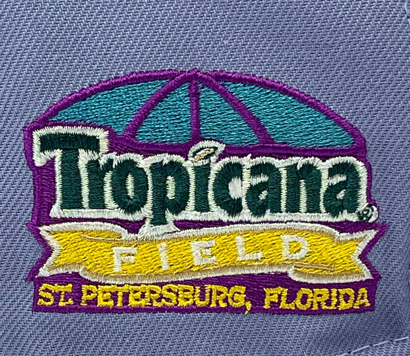 TAMPA BAY DEVIL RAYS (LAVENDER) (TROPICANA FIELD) NEW ERA 59FIFTY FITTED