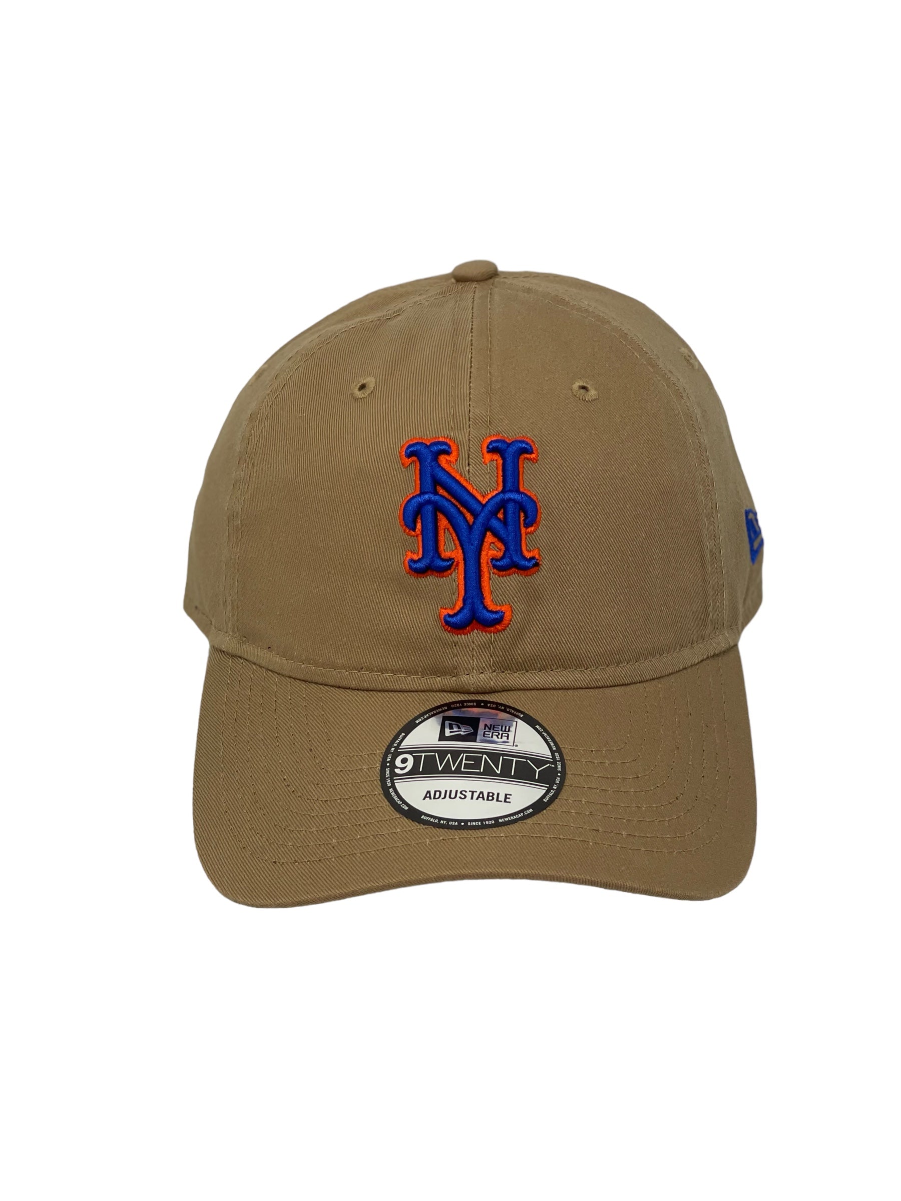 METS CORE CLASSIC 2.0 (KHAKI) NEW ERA 9TWENTY DAD HAT