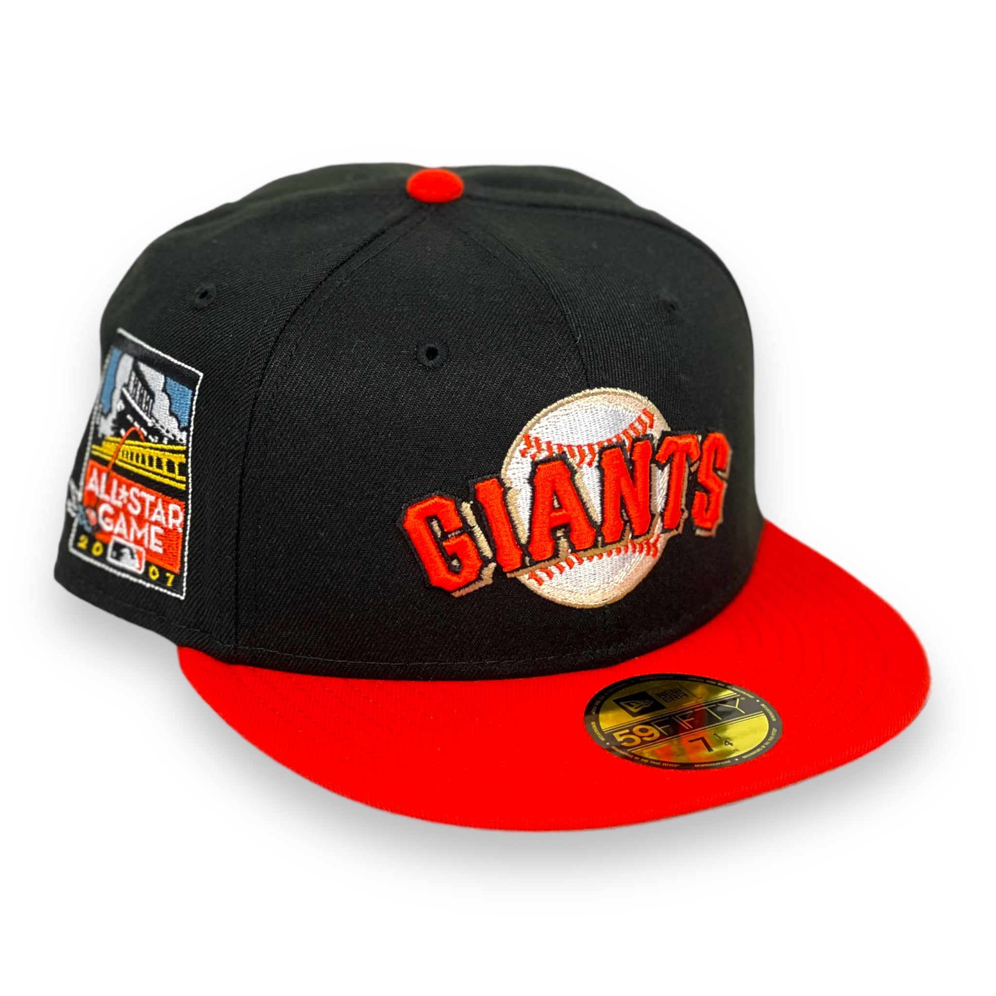 New Era San Francisco Giants All Star Game 2007 Gold Prime Edition 59Fifty Fitted Cap