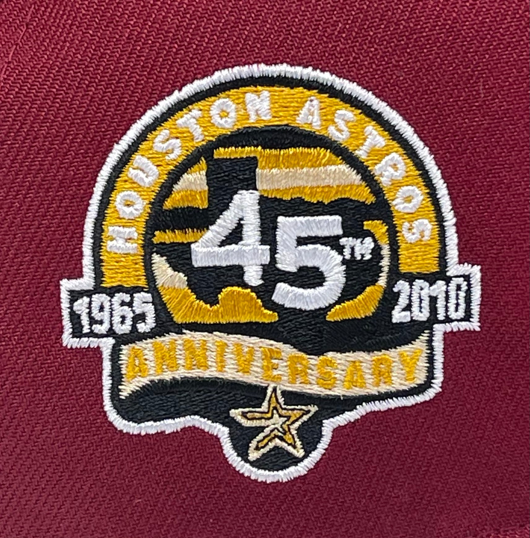 HOUSTON ASTROS (CARDINAL) (45TH ANN) NEW ERA 59FIFTY FITTED