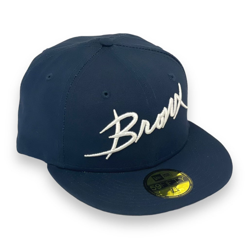 THE BRONX 4UCUSTOM (NAVY) NEWERA 59FIFTY FITTED