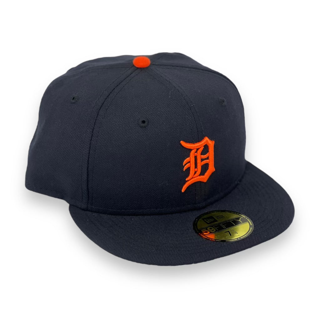 DETROIT TIGERS NEW ERA 59FIFTY FITTED (NAVY/ORANGE)