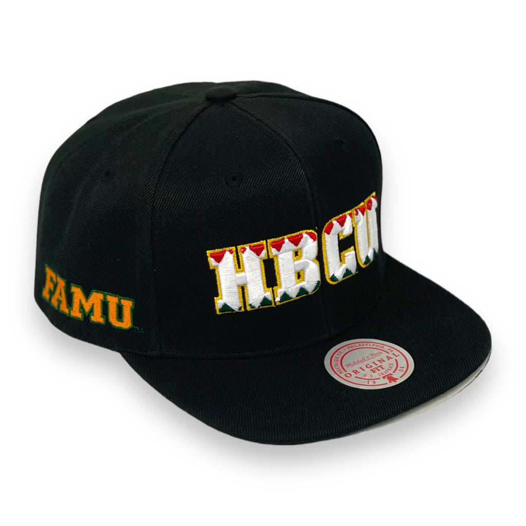 MITCHELL & NESS HBCU FLORIDA A&M SNAPBACK