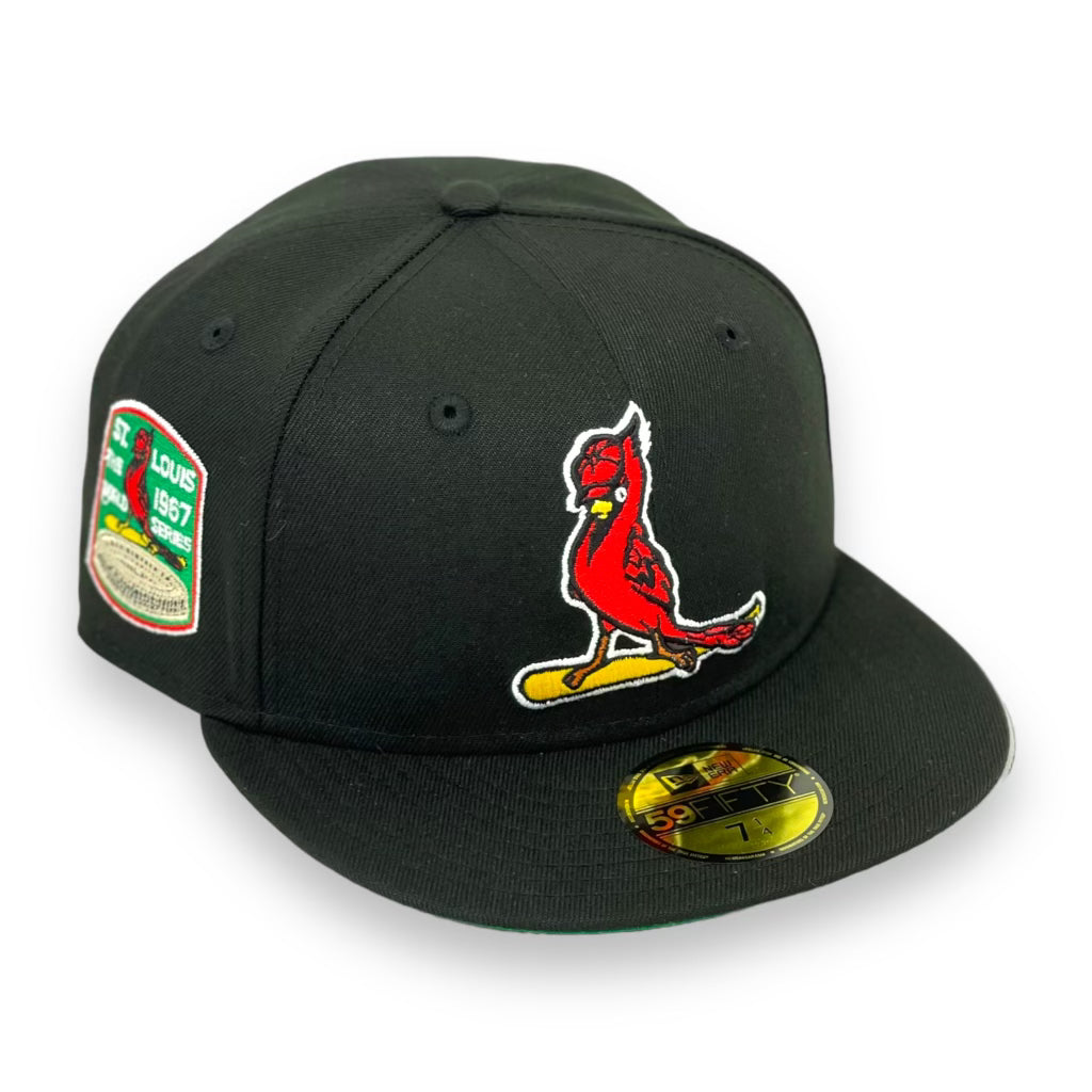 ST LOUIS CARDINALS (1967 WORLD SERIES) NEW ERA 59FIFTY FITTED (GREEN UNDER VISOR)