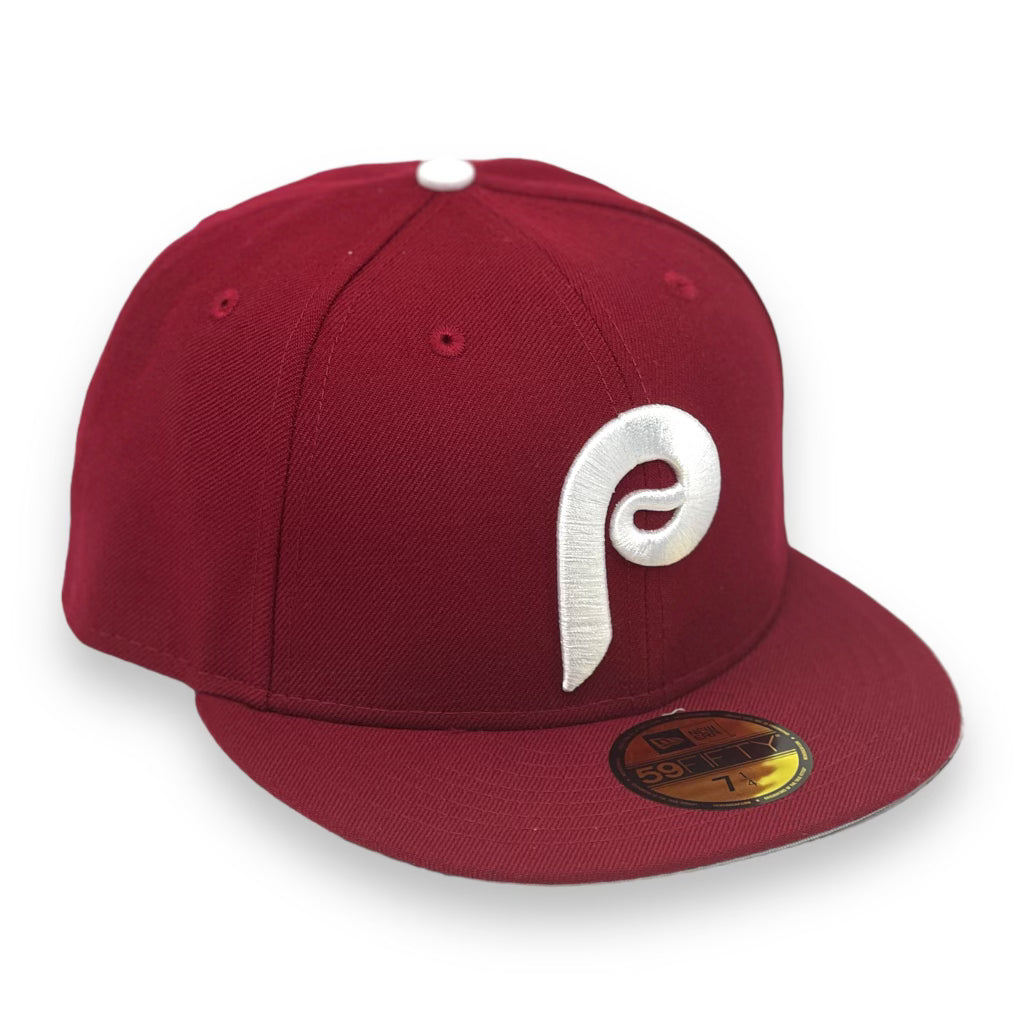 New Era 59FIFTY MLB Philadelphia Phillies 1970 Cooperstown Fitted Hat 7 3/4