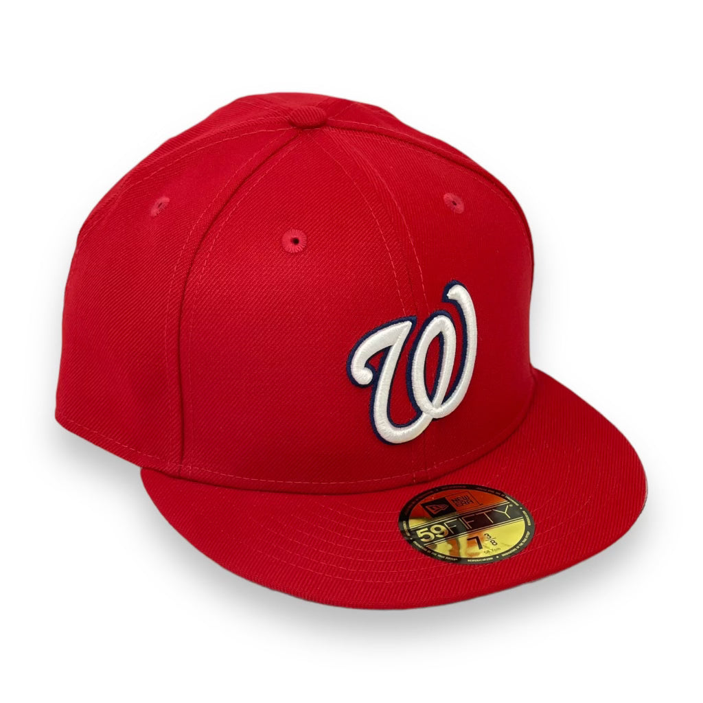 WASHINGTON NATIONALS 2005-2006 HOME NEW ERA 59FIFTY FITTED (GREY BRIM)