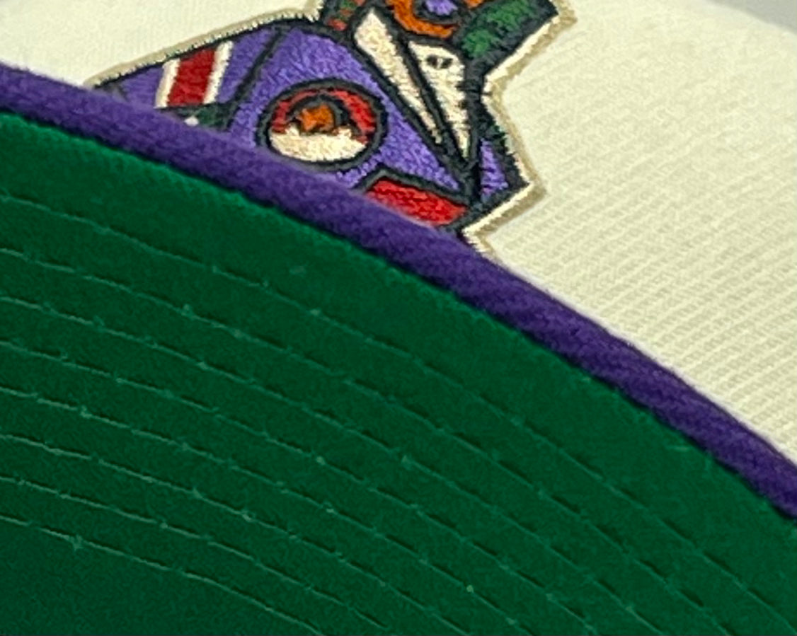 TUCSON ROADRUNNERS (OFF-WHITE) NEW ERA 59FIFTY FITTED (GREEN UNDER VISOR)