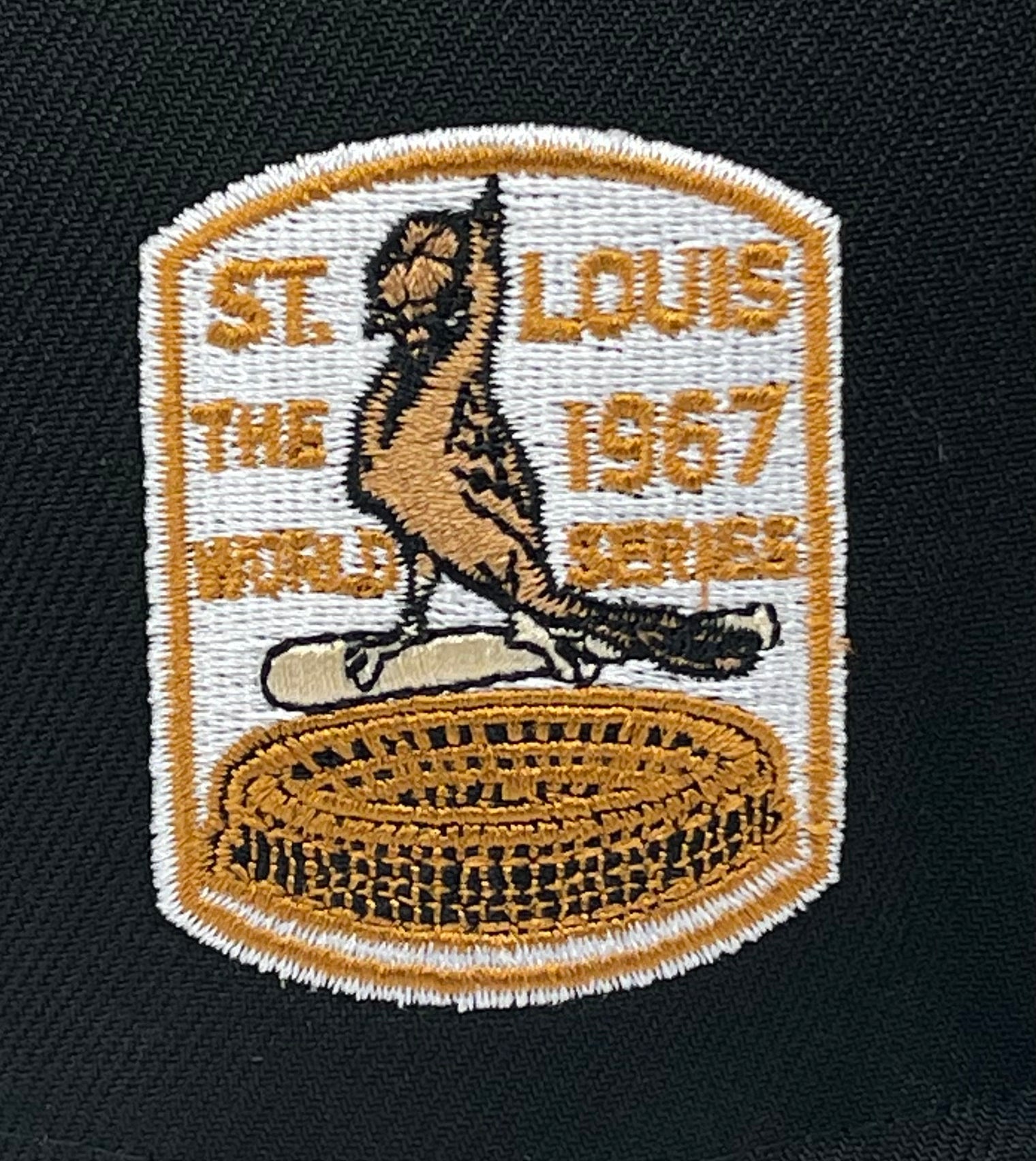 ST. LOUIS CARDINALS (BLK/BRWN) (1967 WORLD SERIES) NEW ERA 59FIFTY FITTED