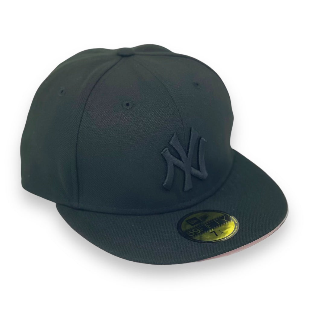 NEW YORK YANKEES (BLACK) NEW ERA 59FIFTY (GREY BOTTOM)