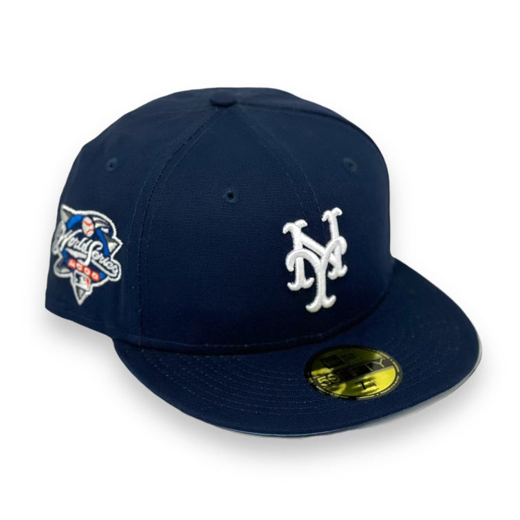 NEW YORK METS (2000 WORLDSERIES "REVERSE RIVALRY") NEW ERA 59FIFTY FITTED (SKY BLUE BOTTOM)
