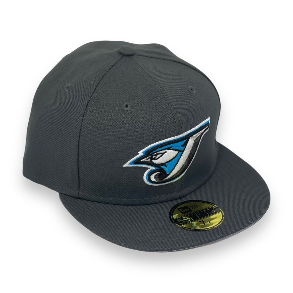 grey blue jays fitted