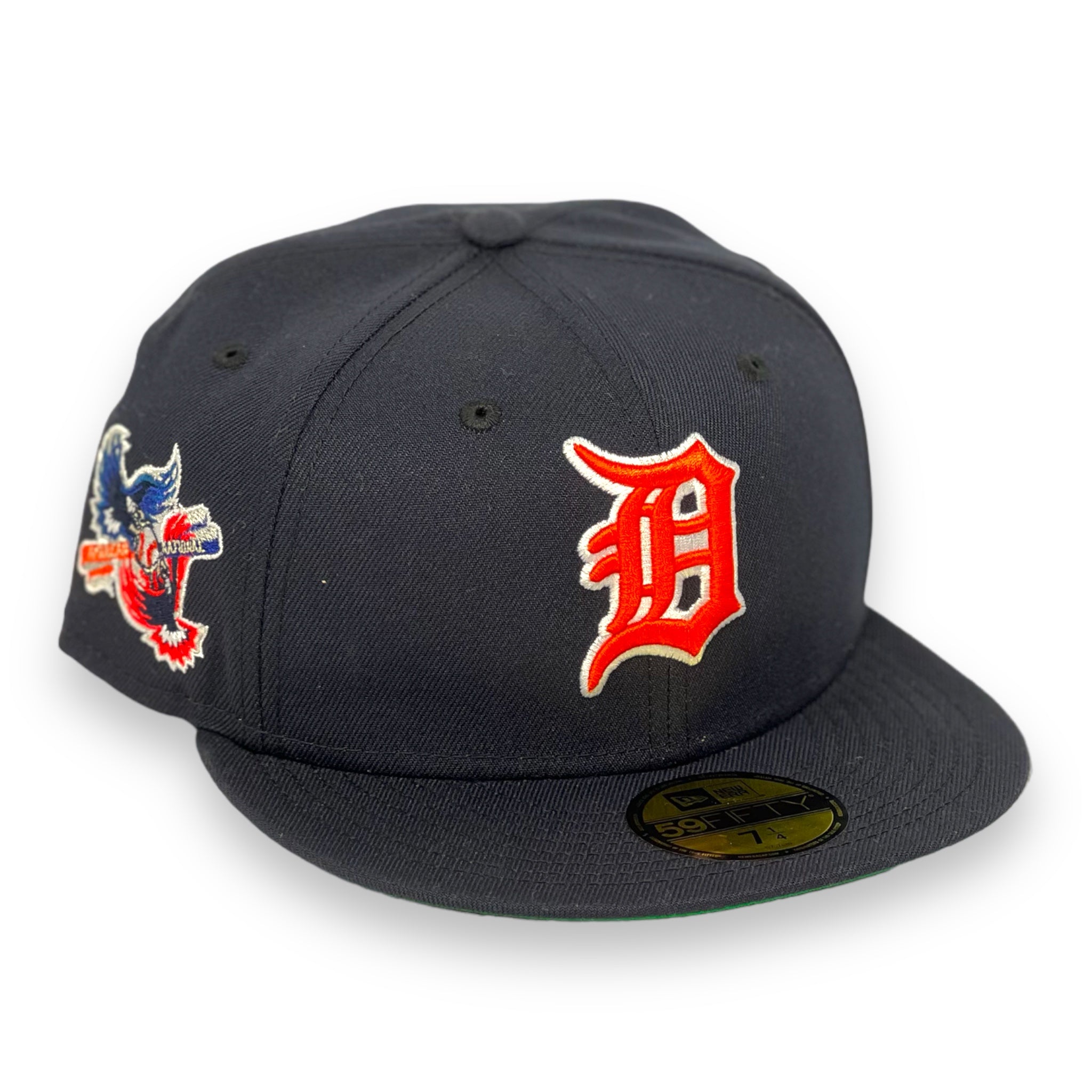 DETROIT TIGERS (MLB INTER LEAGUE) NEW ERA 59FIFTY FITTED (GREEN UNDER VISOR)