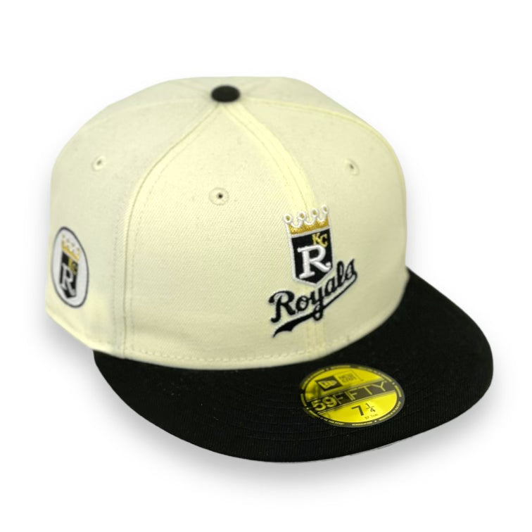 KANSAS CITY ROYALS (OFF-WHITE)  NEW ERA 59FIFTY FITTED