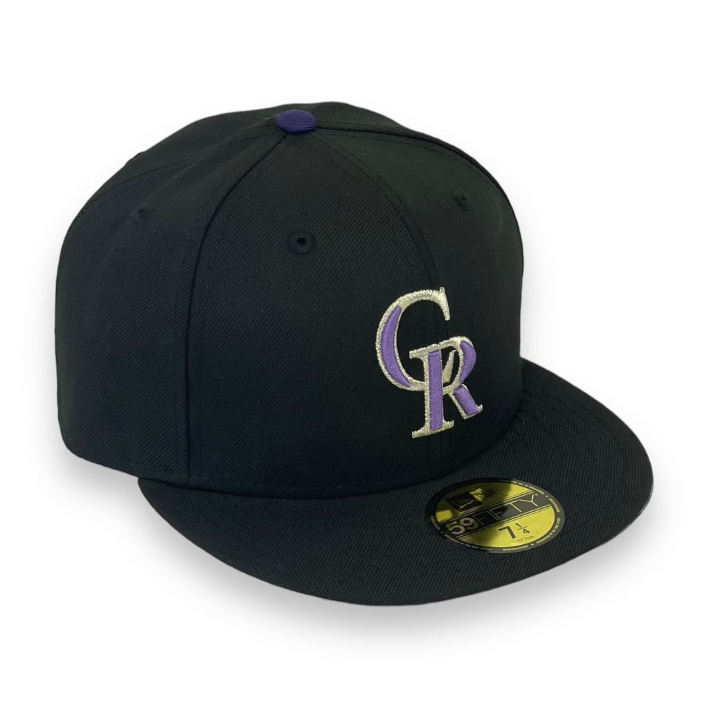 COLORADO ROCKIES (BLACK) (1999-2006 GAME) NEW ERA 59FIFTY FITTED