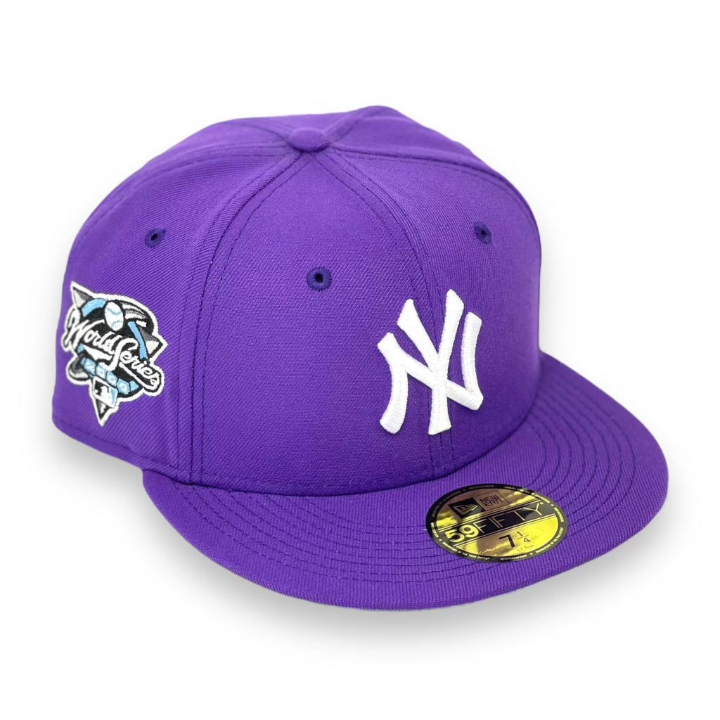 Purple new online york yankees hat