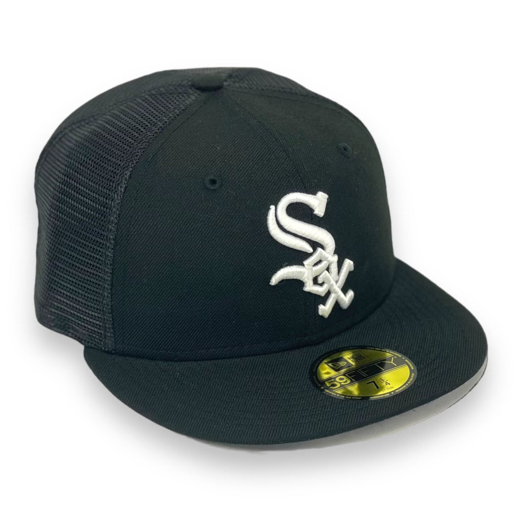 CHICAGO WHITESOX TRUCKER MESH NEW ERA 59FIFTY FITTED (GREY BOTTOM)