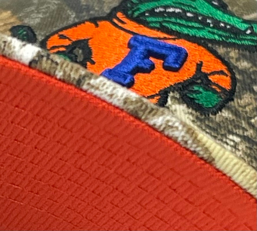 FLORIDA GATORS (REAL TREE)  "2006 FINAL FOUR" NEW ERA 59FIFTY (ORANGE UNDER VISOR)