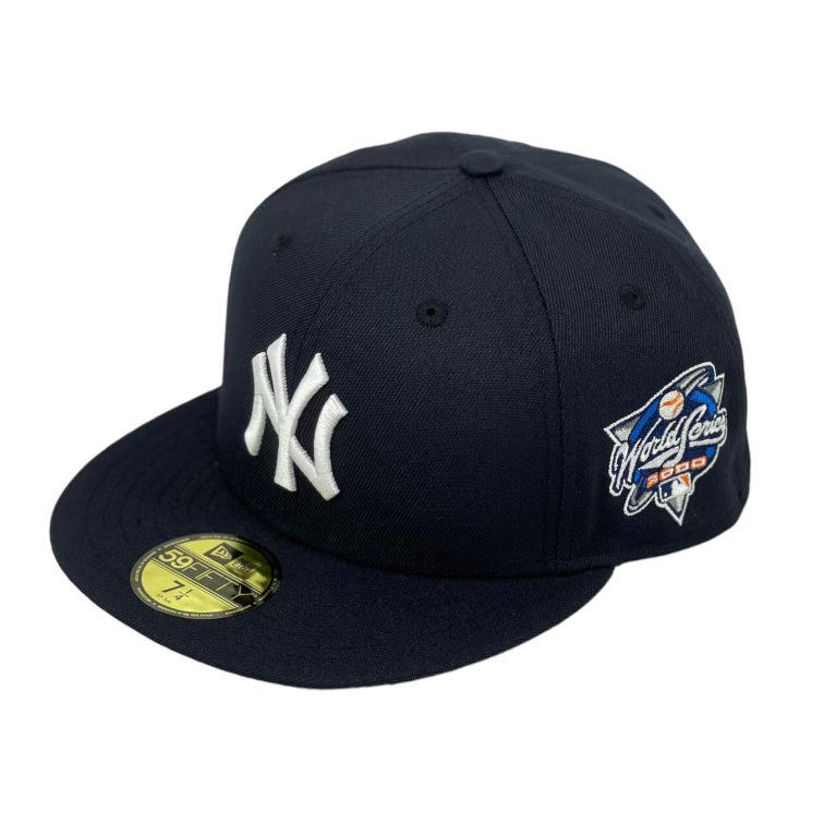 NEW YORK YANKEES "2000 WORLD SERIES" NEW ERA 59FIFTY FITTED (GREY BRIM)