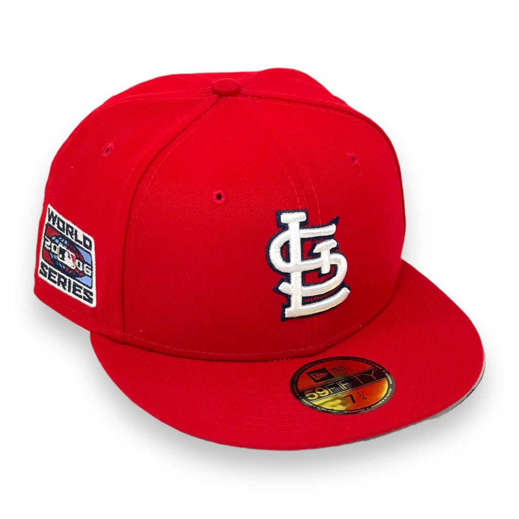 St. Louis Cardinals 2006 World Series Red 59Fifty Fitted Hat by