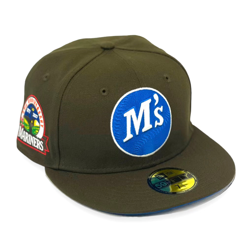 SEATTLE MARINERS (BROWN&ROYAL) (30TH ANNIVERSARY) NEW ERA 59FIFTY FITTED (ROYAL UNDER VISOR)