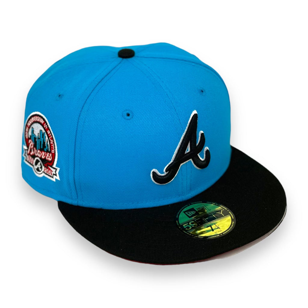 ATLANTA BRAVES (40TH ANN) NEW ERA 59FIFTY FITTED (RED UNDER VISOR