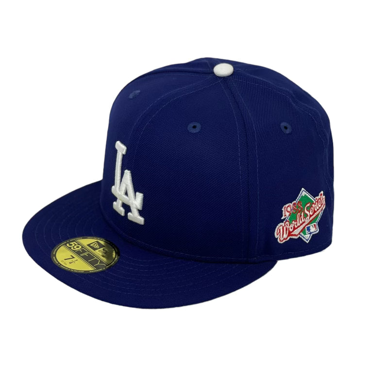 LOS ANGELES DODGERS "1988 WORLDSERIES" NEW ERA 59FIFTY FITTED (GREY BOTTOM)