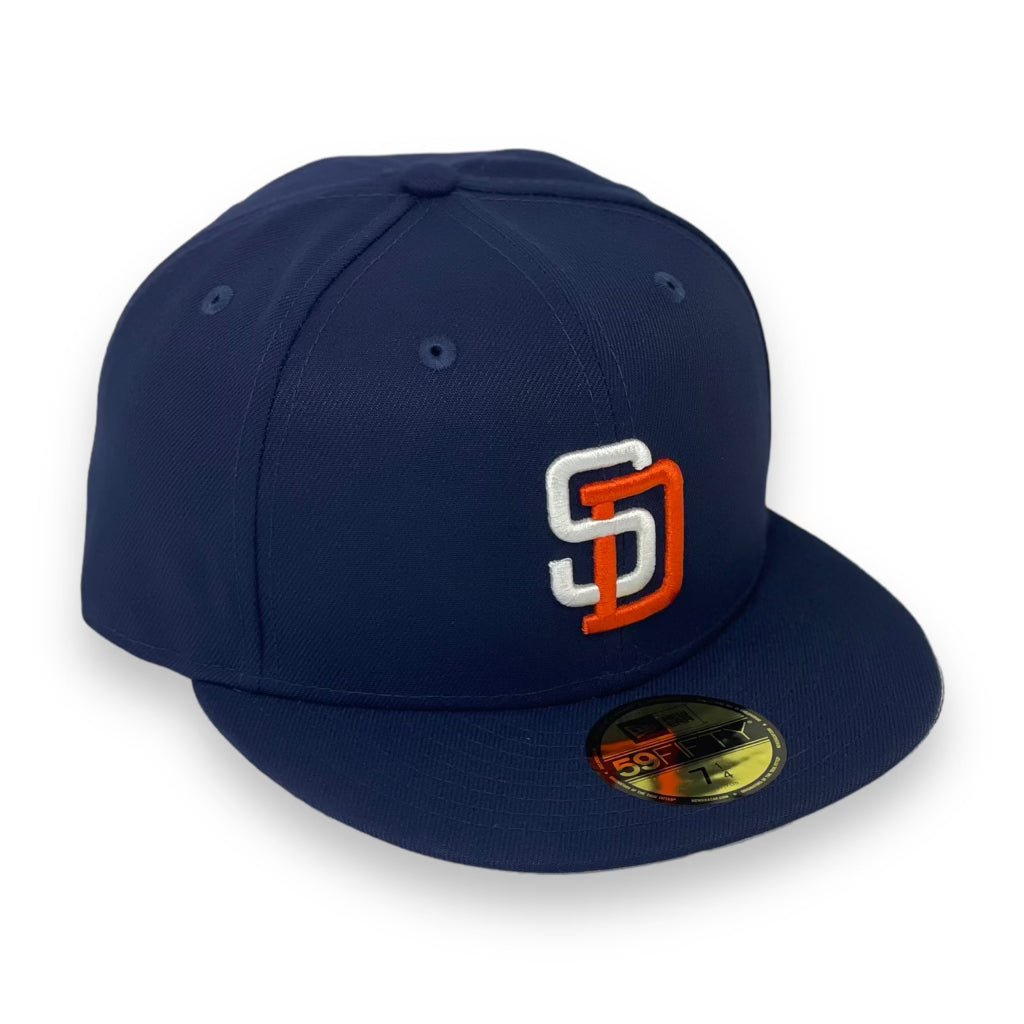 San diego padres fitted hats on sale